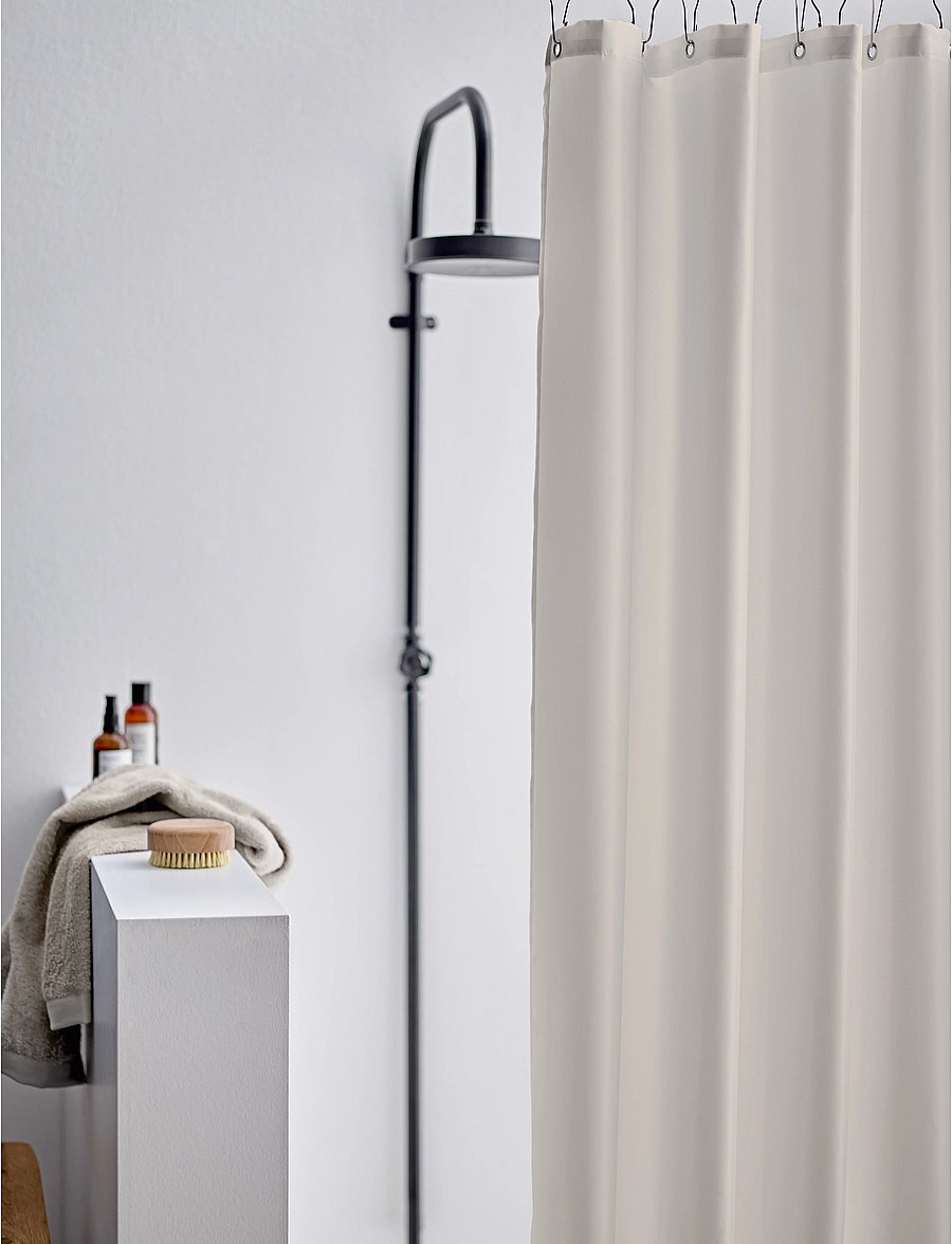 Södahl - Shower Curtain Comfort - dušikardinad - beige - 0