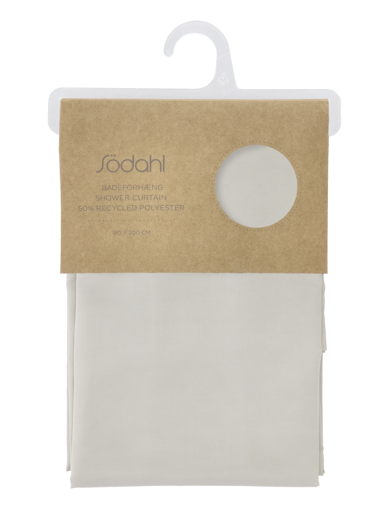 Södahl - Shower Curtain Comfort - duschvorhänge - beige - 2