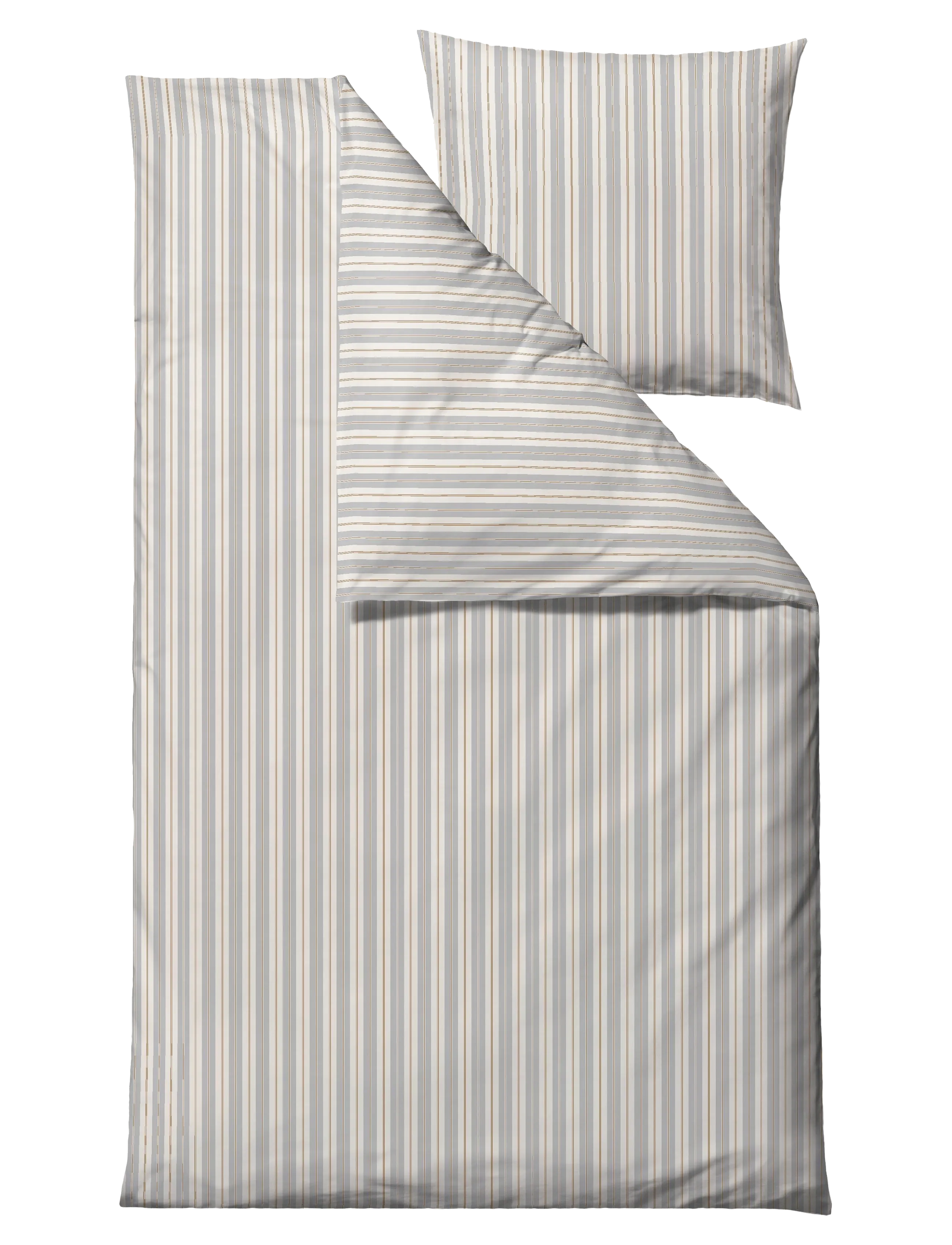 Södahl Sengetøj Flow - Vis alt - CLOUD GREY / grey