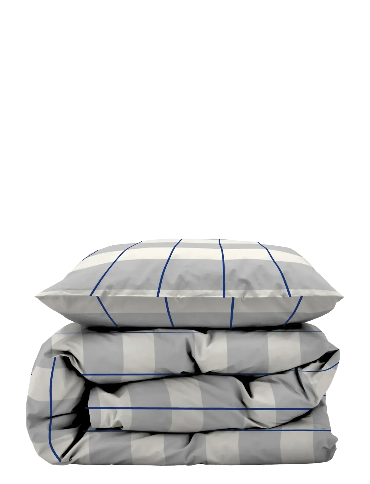 Södahl - Sengetøj Blocks - sengesæt - cloud grey - 2
