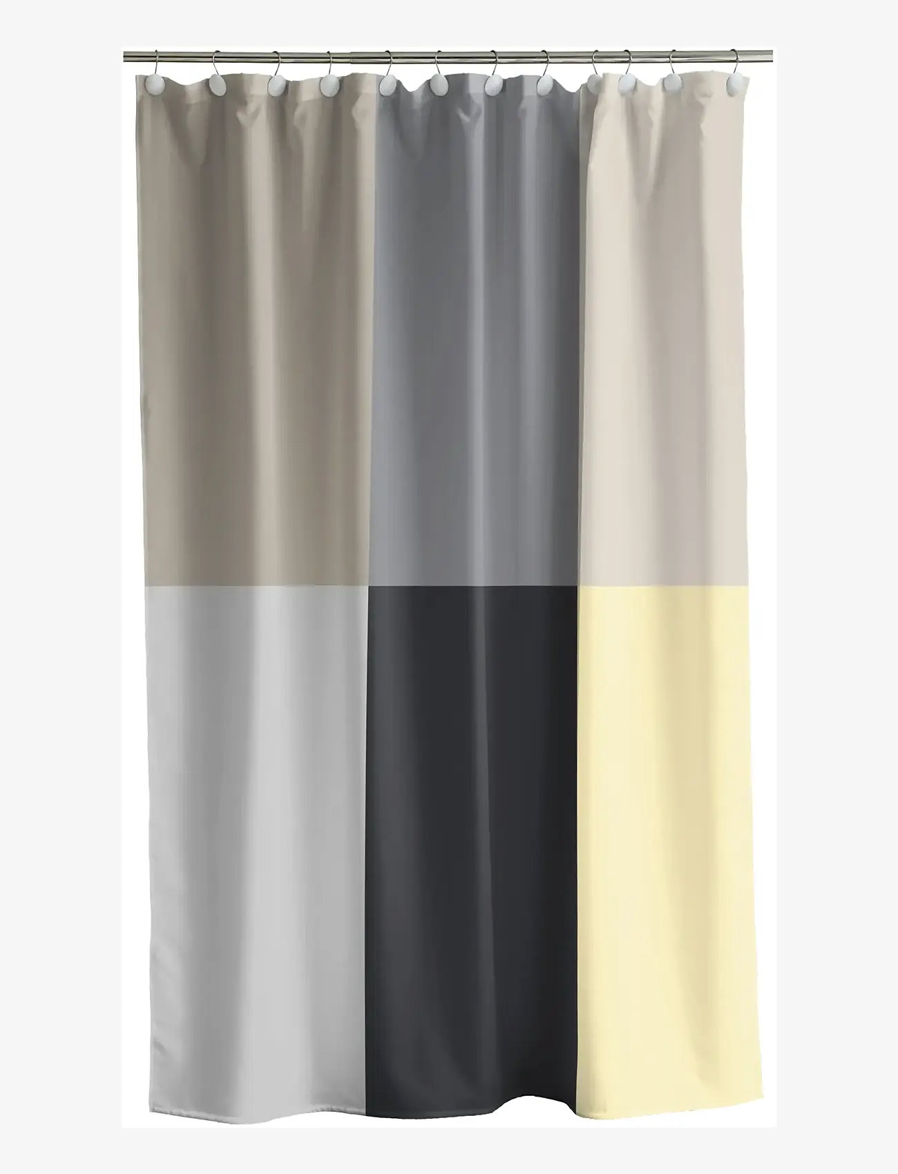 Södahl - Shower Curtain Fusion - duschvorhänge - yellow - 1