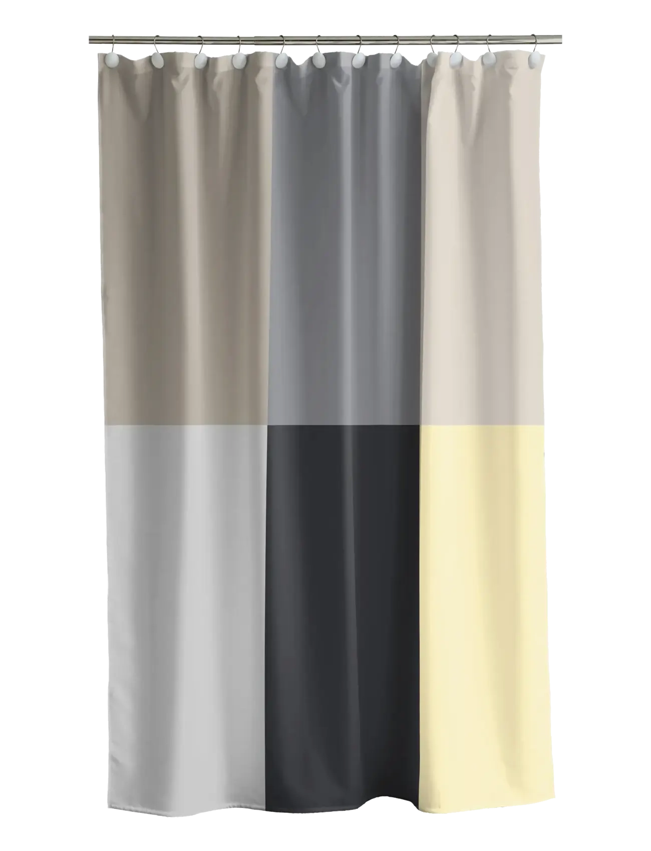 Södahl Shower Curtain Fusion - Badezimmertextilien - YELLOW / multi