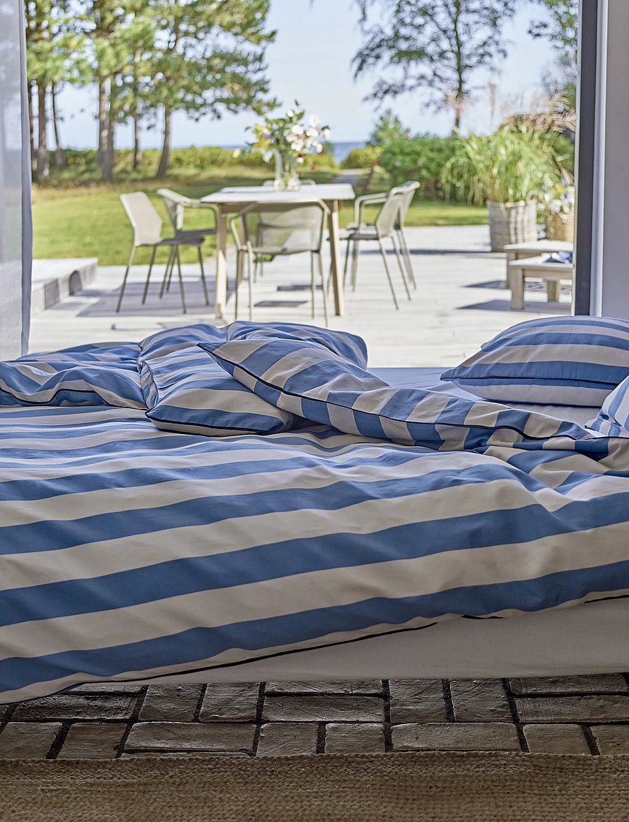 Södahl - Bed linen Ray - bettwäsche-set - blue - 2