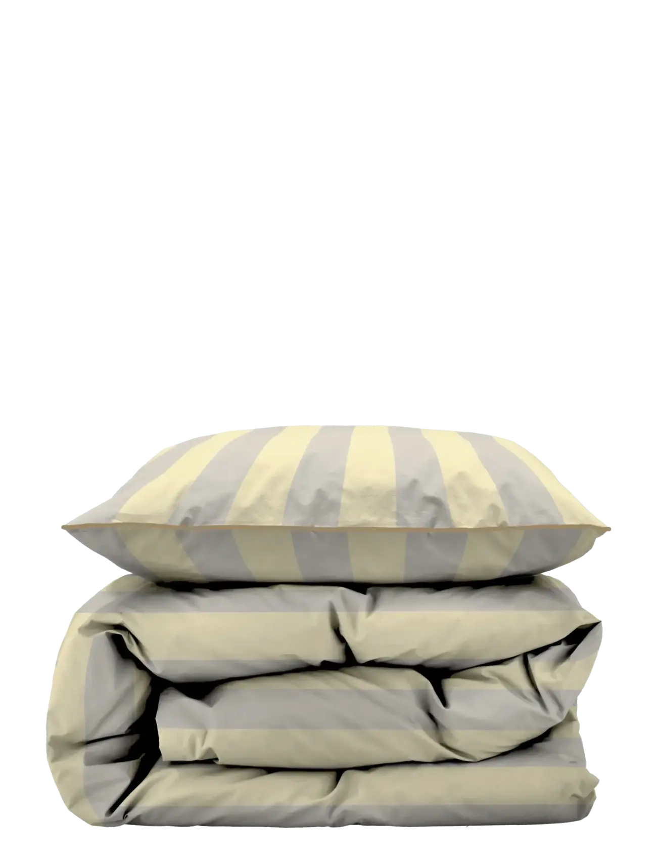 Södahl Sengetøj Ray - Södahl - YELLOW / grey