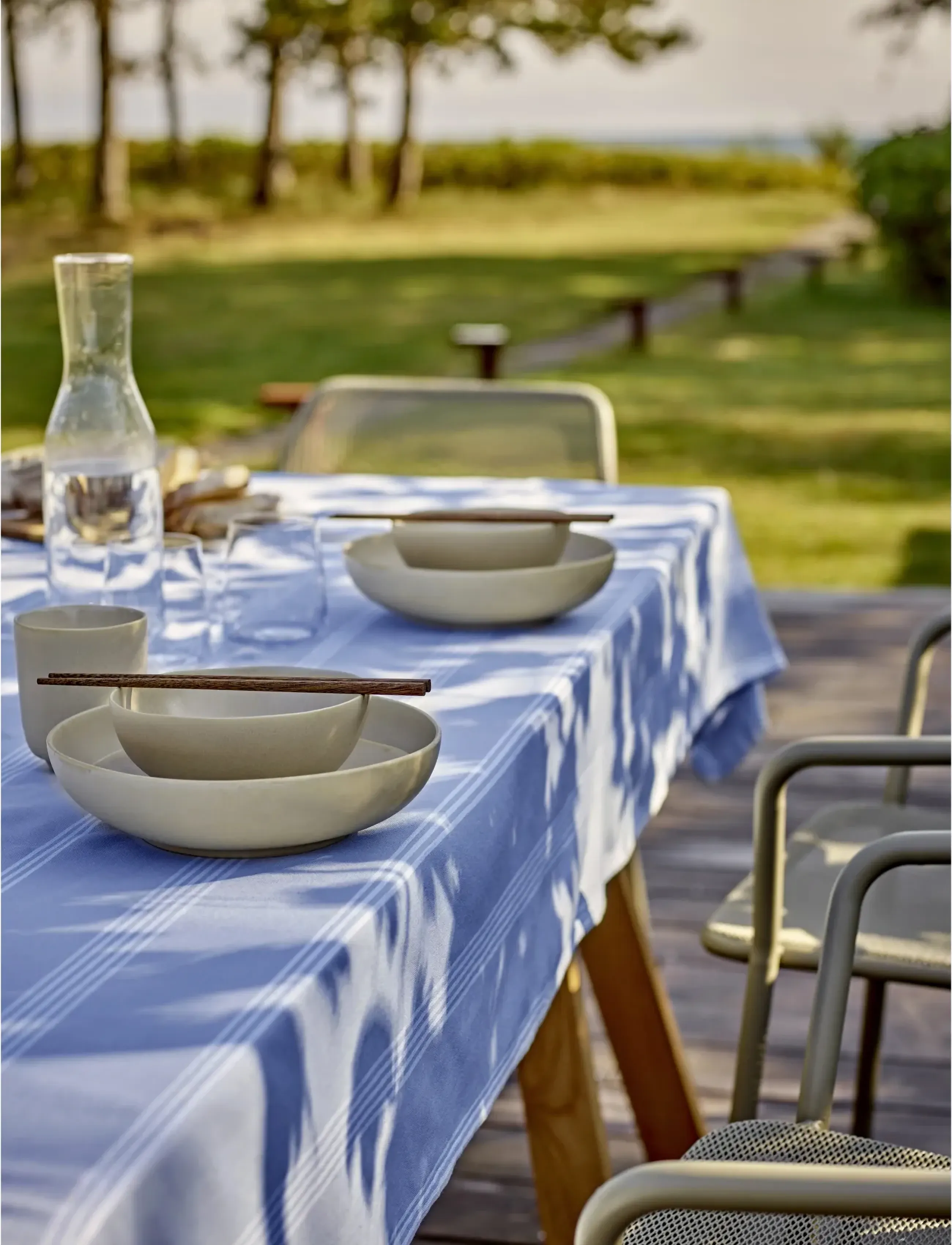 Södahl - Tablecloth Moments - laudlinad - blue - 3