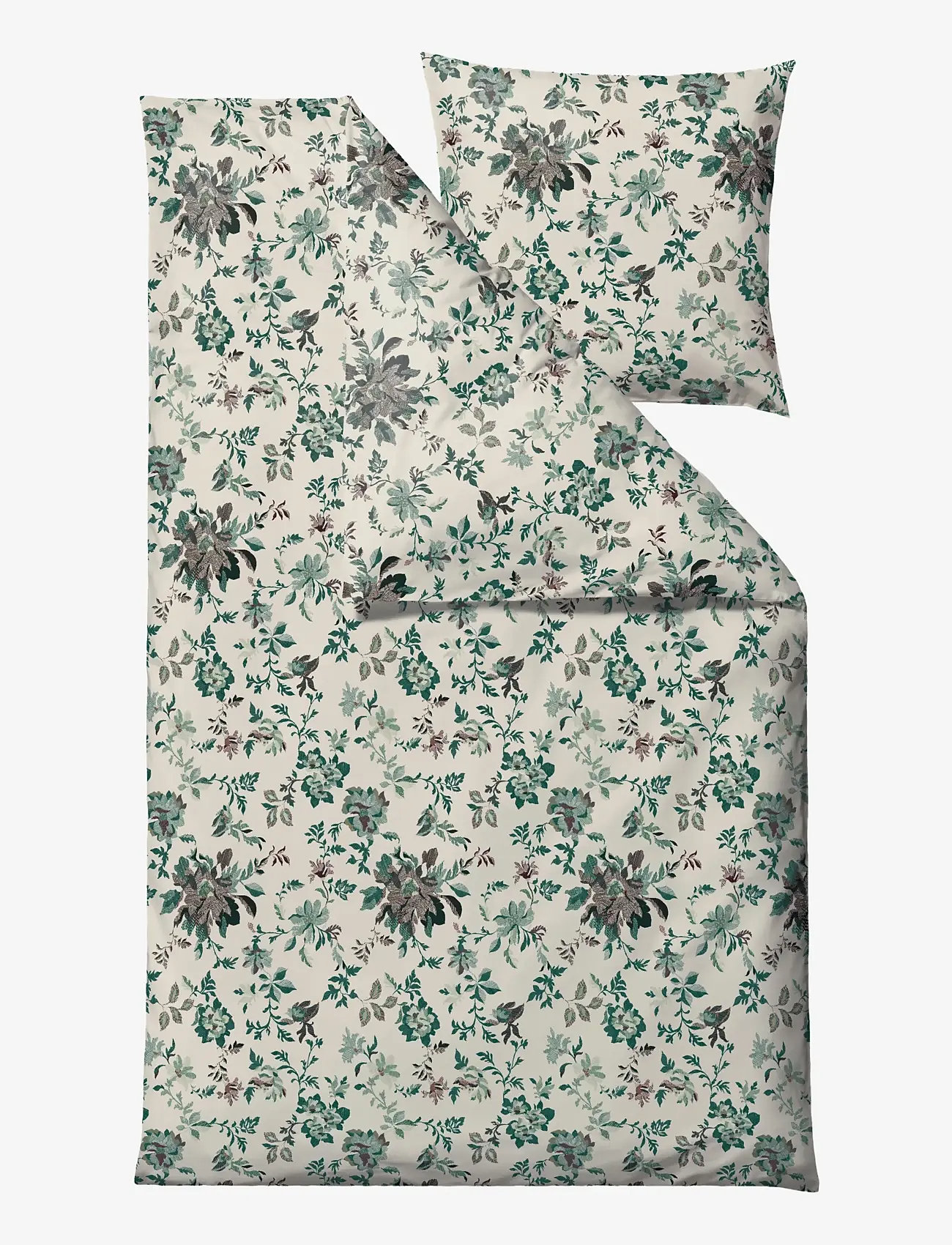 Södahl - Bed linen Tapestry - sengesæt - sea green - 1