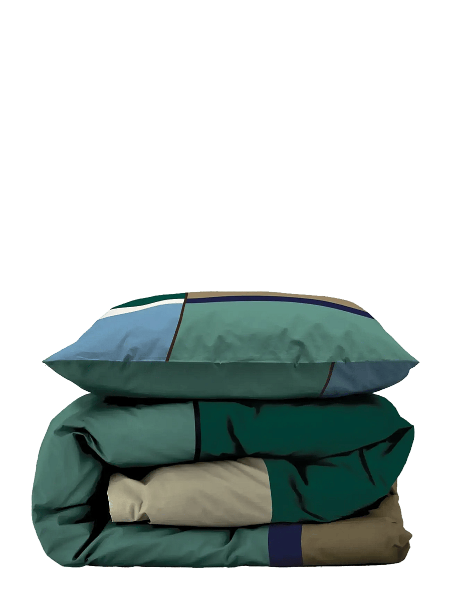 Södahl - Bed linen Colour Block - bettwäsche-set - sea green - 1