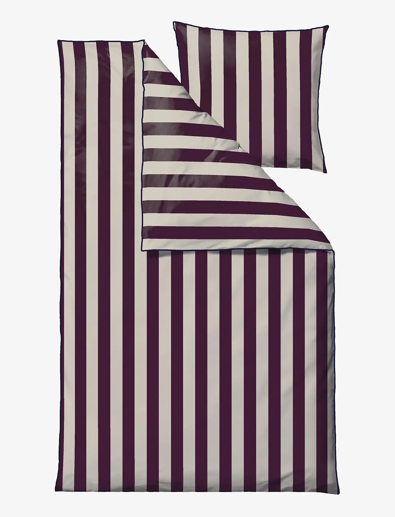 Södahl - Bed linen Ray - bettwäsche-set - purple - 1