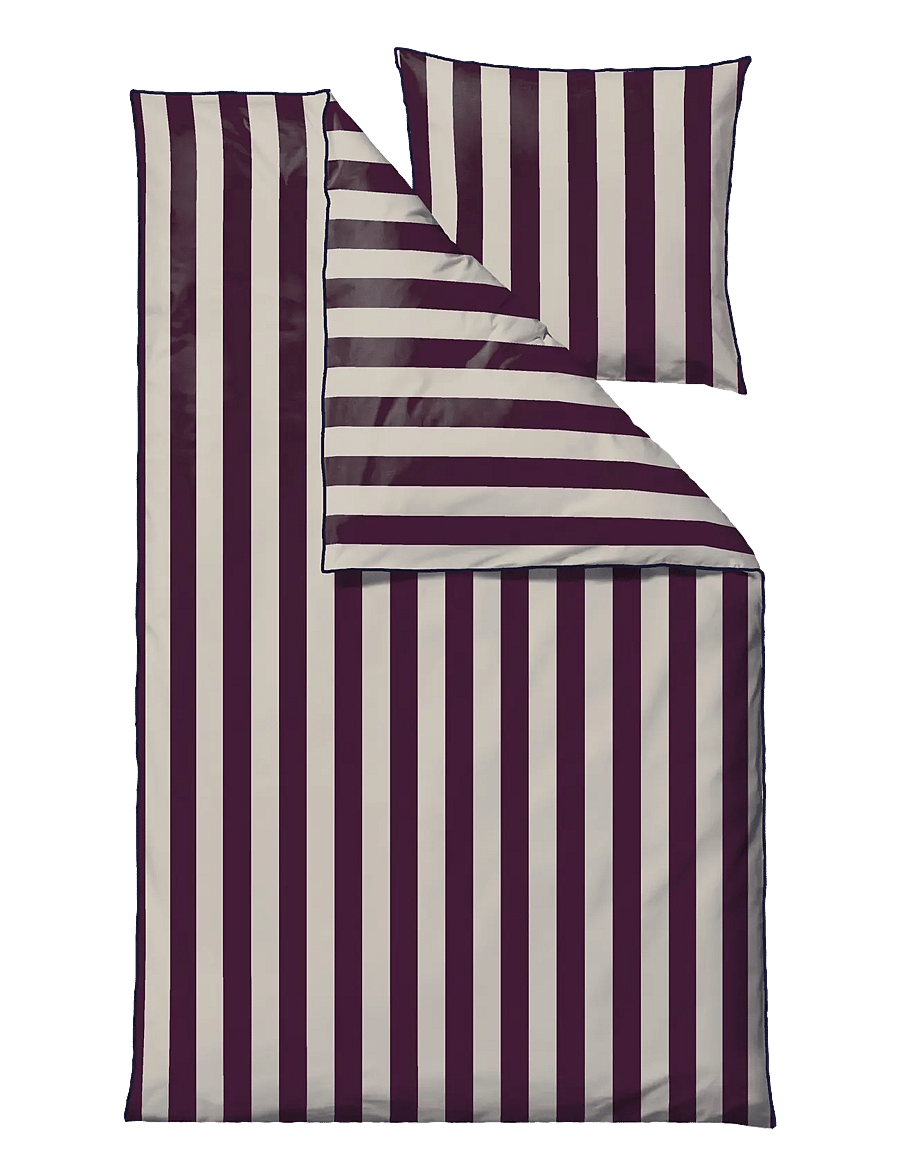 Södahl - Bed linen Ray - bettwäsche-set - purple - 1