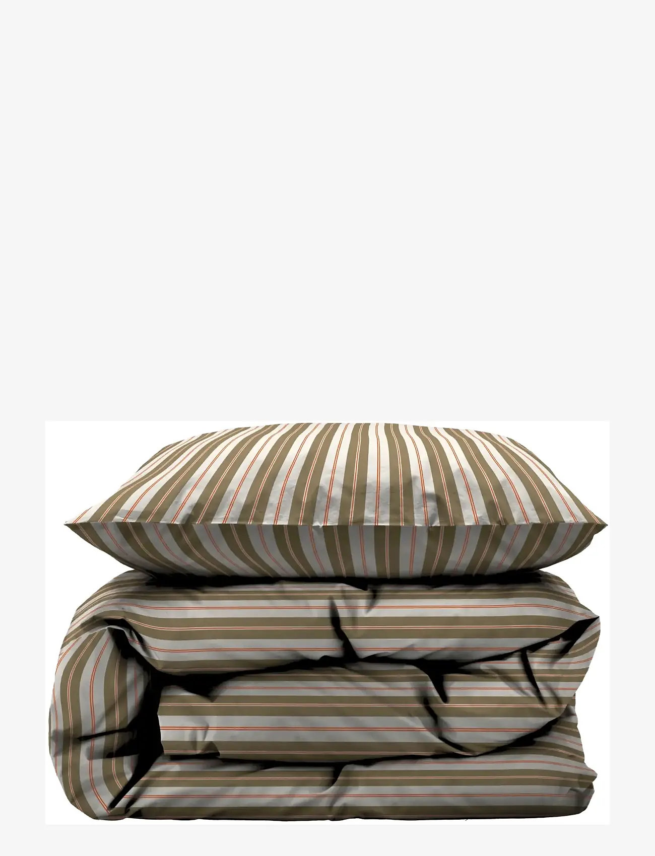 Södahl - Bed linen Flow - bettwäsche-set - olive wood - 1