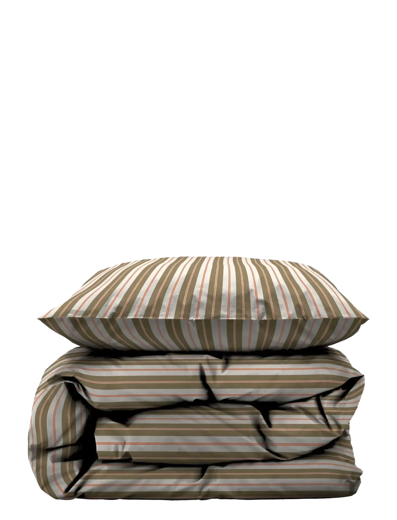Södahl - Bed linen Flow - rúmfatasett - olive wood - 1