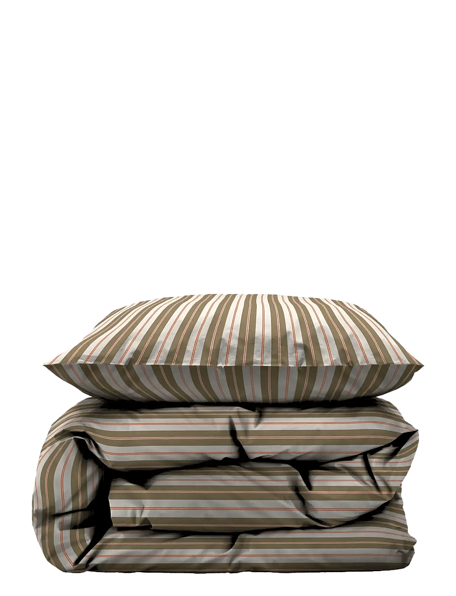 Södahl - Bed linen Flow - bettwäsche-set - olive wood - 0