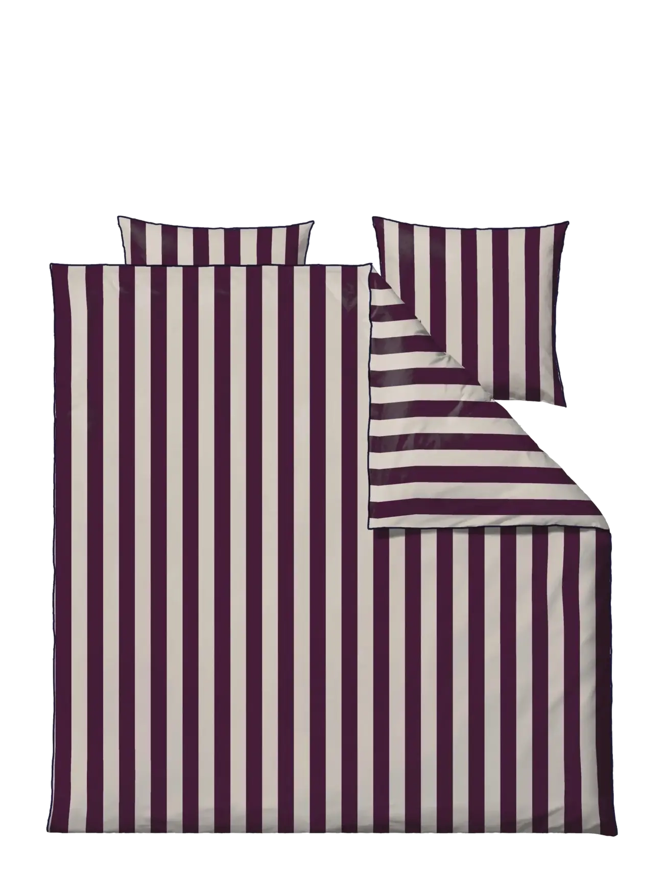 Södahl - Bed linen Ray - sengesæt - purple - 1