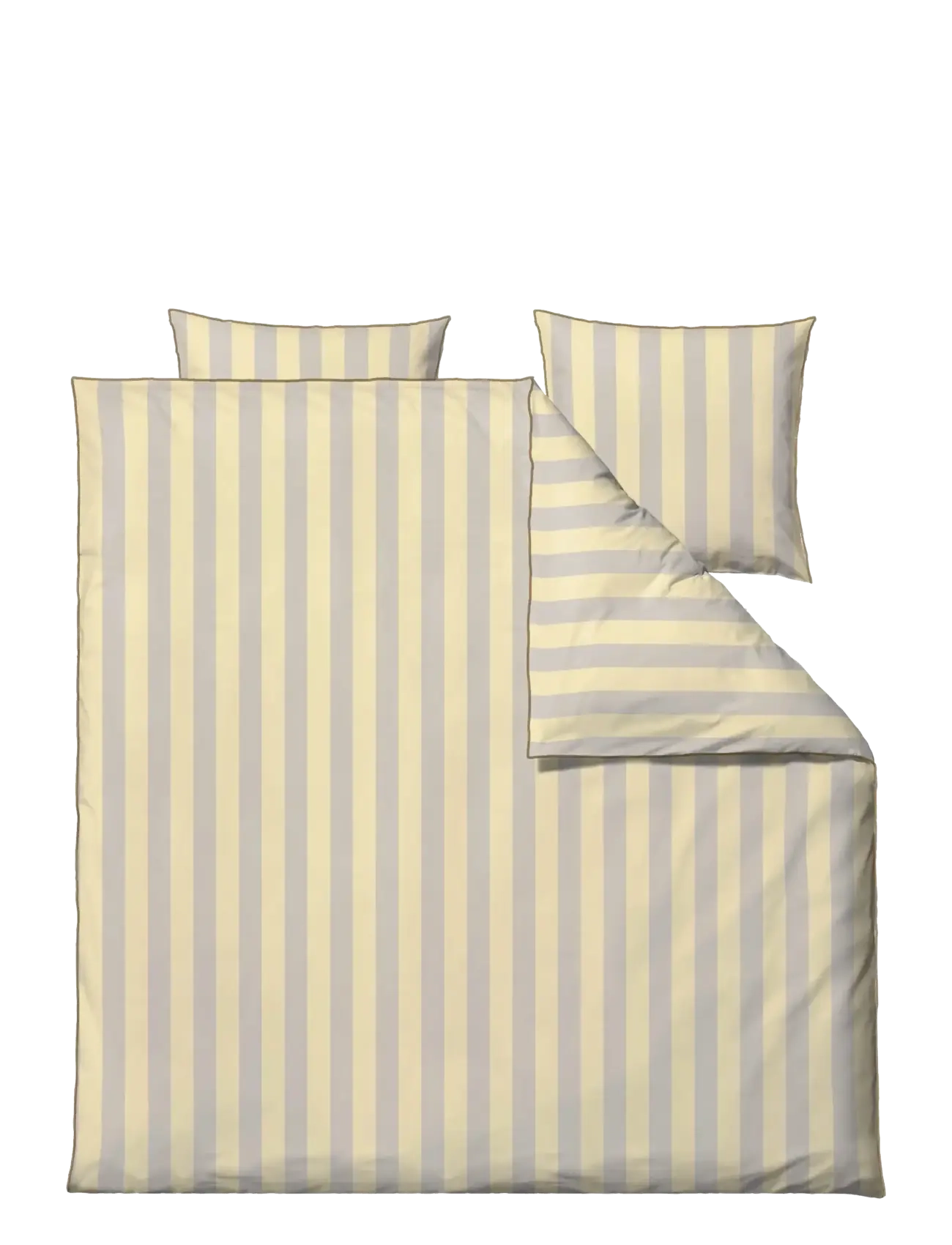 Södahl - Bed linen Ray - sengesæt - yellow - 1