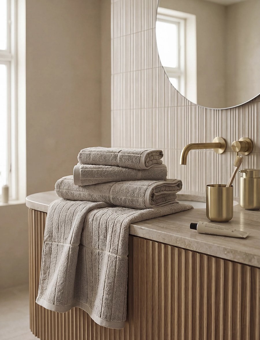 Södahl - Towel Essence – Suite One - gesichtshandtücher - brown - 2