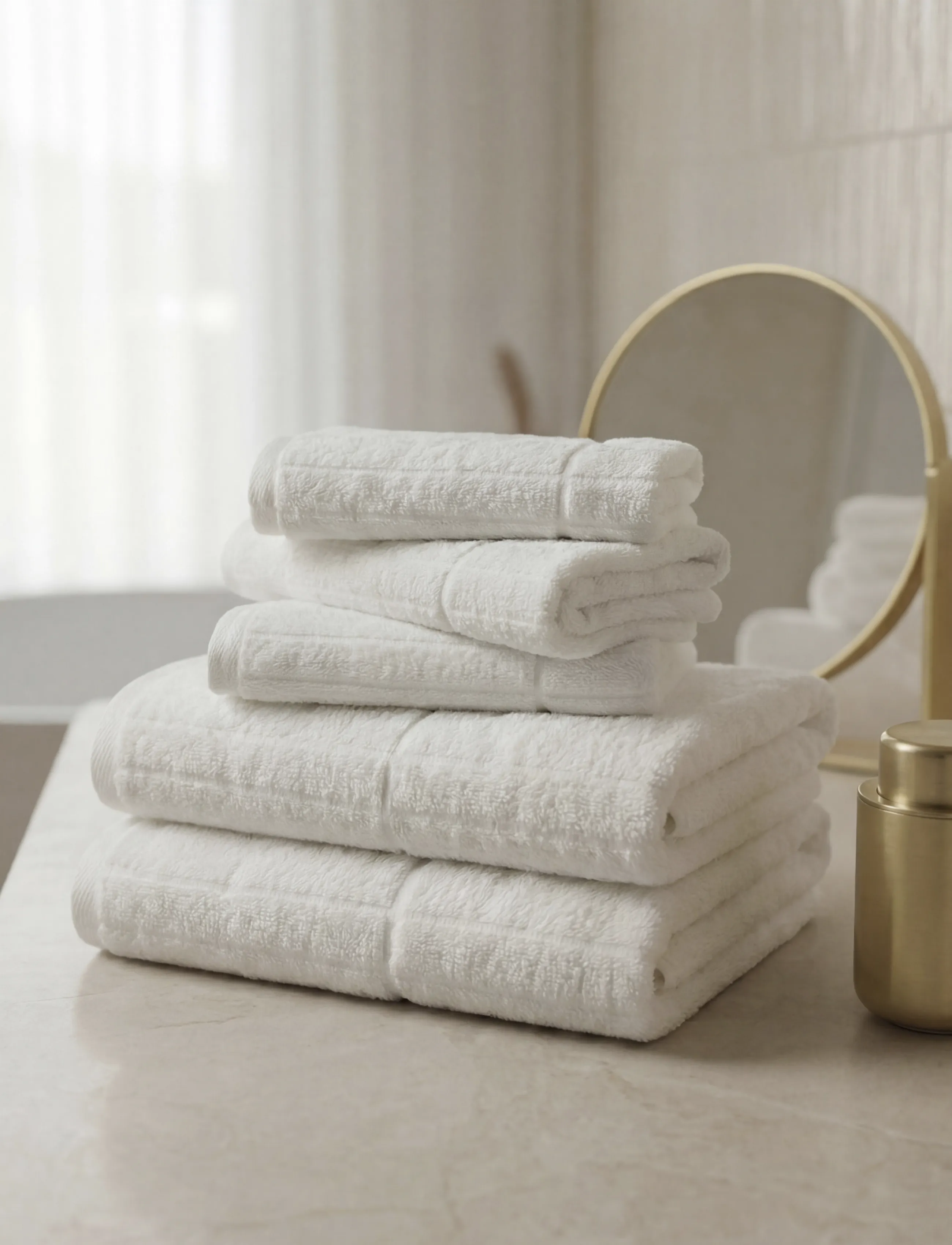 Södahl - Wash cloth Essence – Suite One - white - 4