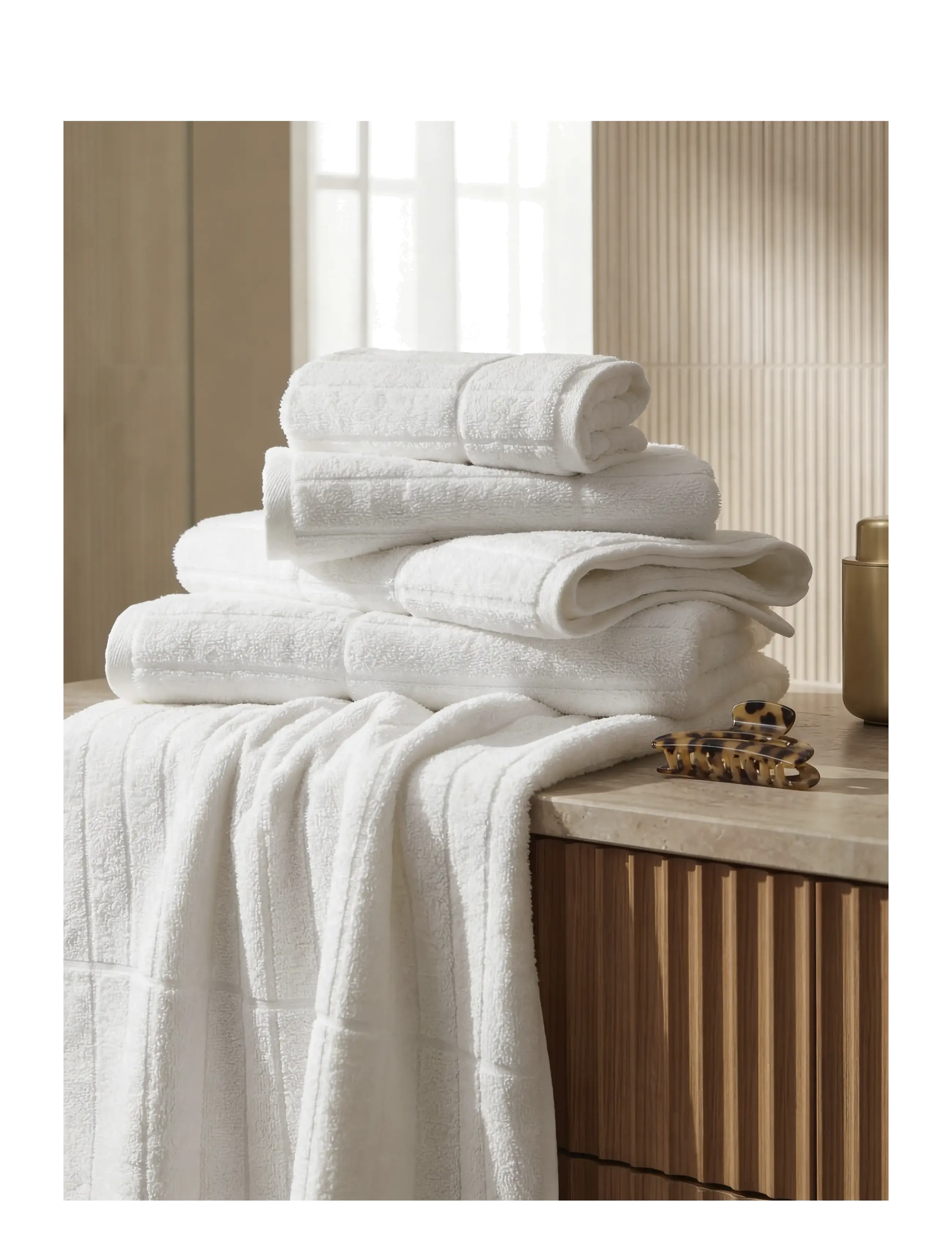 Södahl Towel Essence – Suite One - Neuheiten - WHITE / white