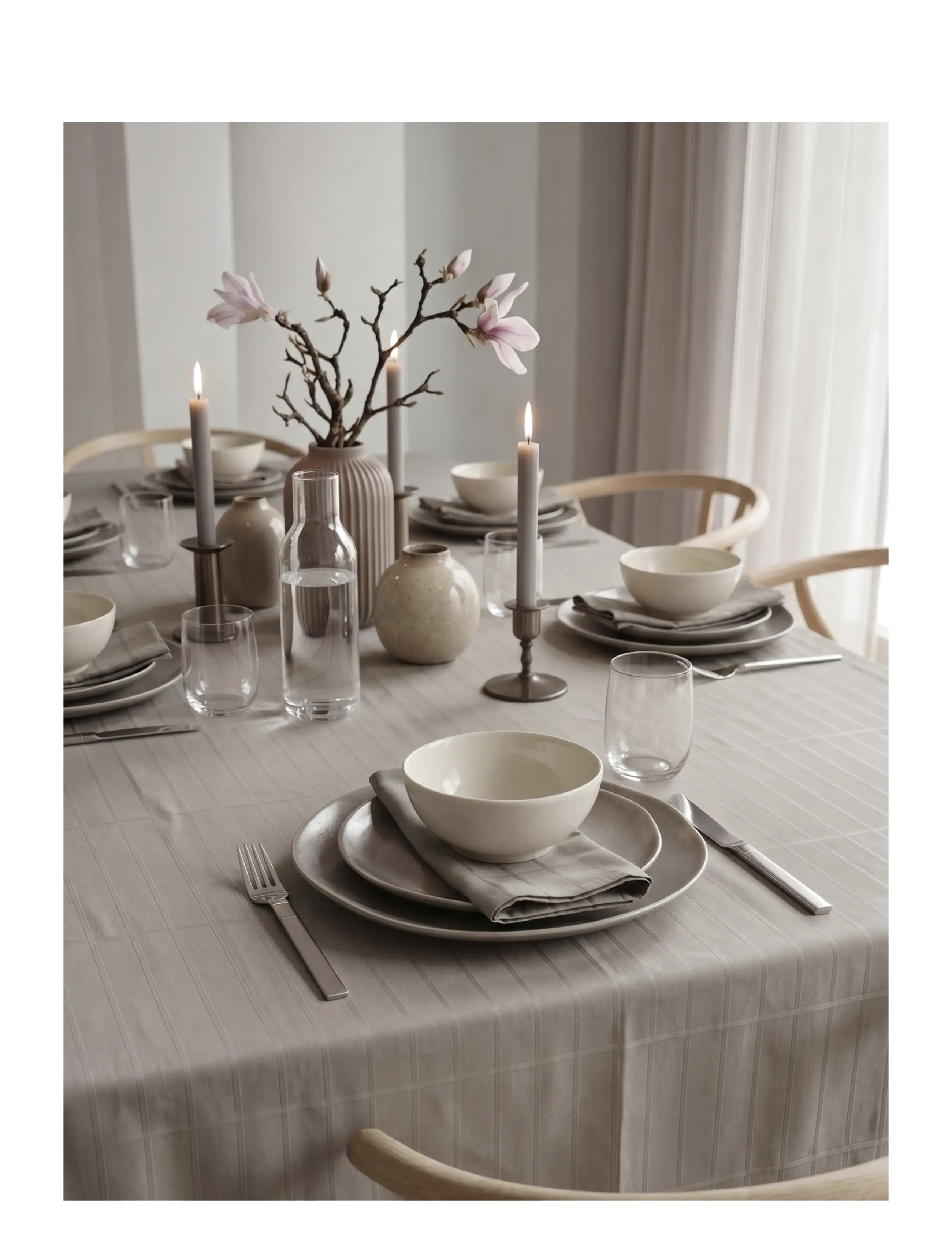 Södahl Tablecloth Essence – Suite One - Geschirr - BROWN / brown
