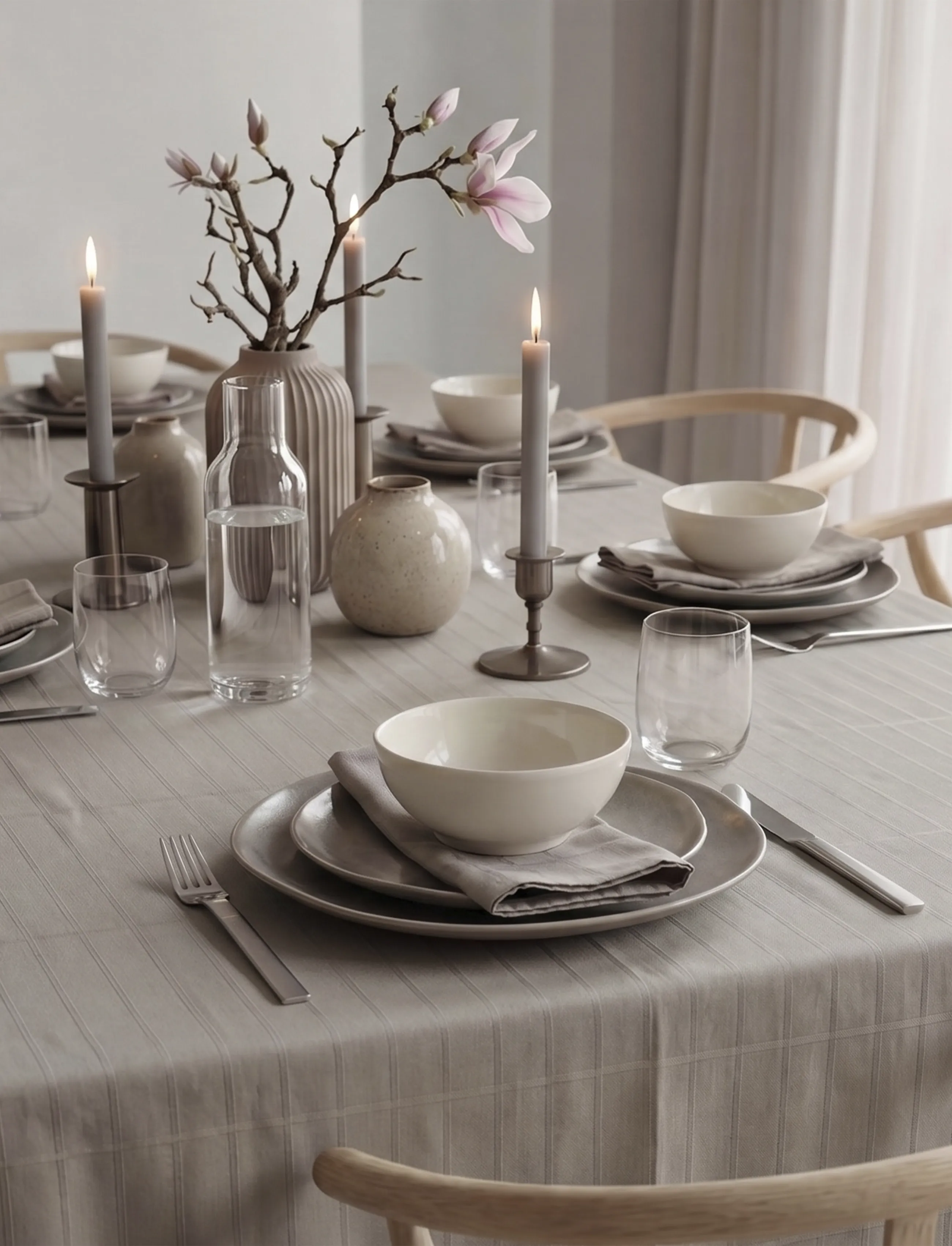 Södahl - Tablecloth Essence – Suite One - brown - 4