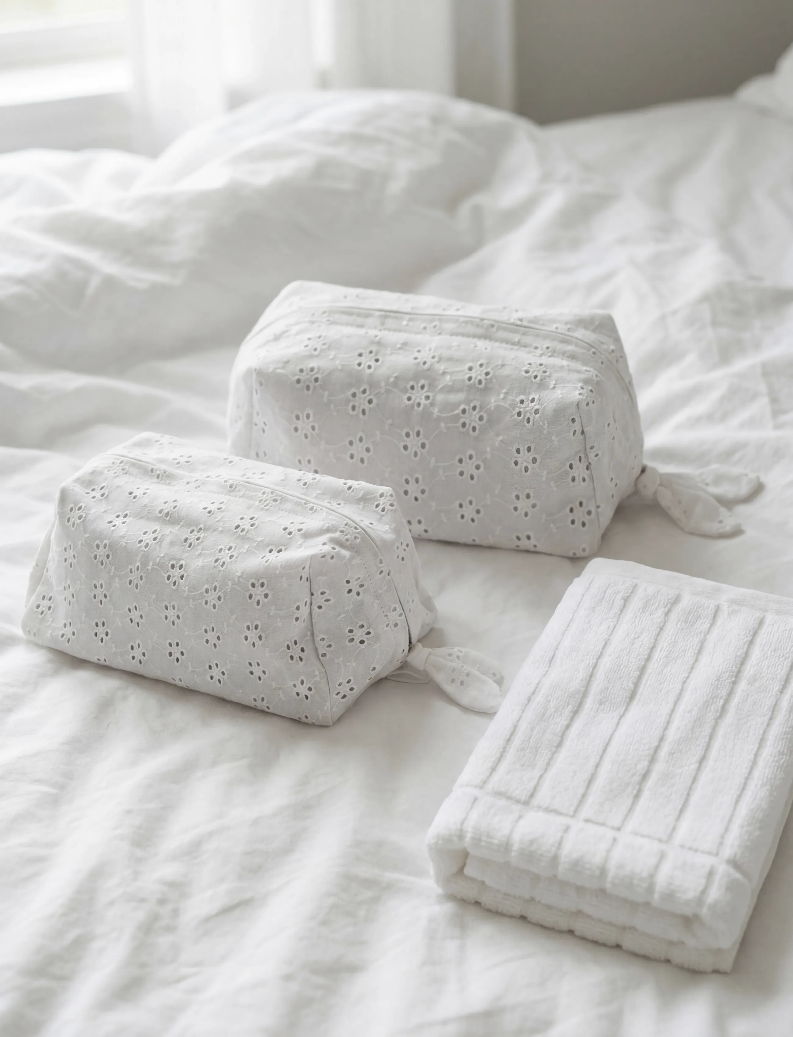 Södahl - Sminkväska Weekend Stories – Suite One White - smink - white - 3