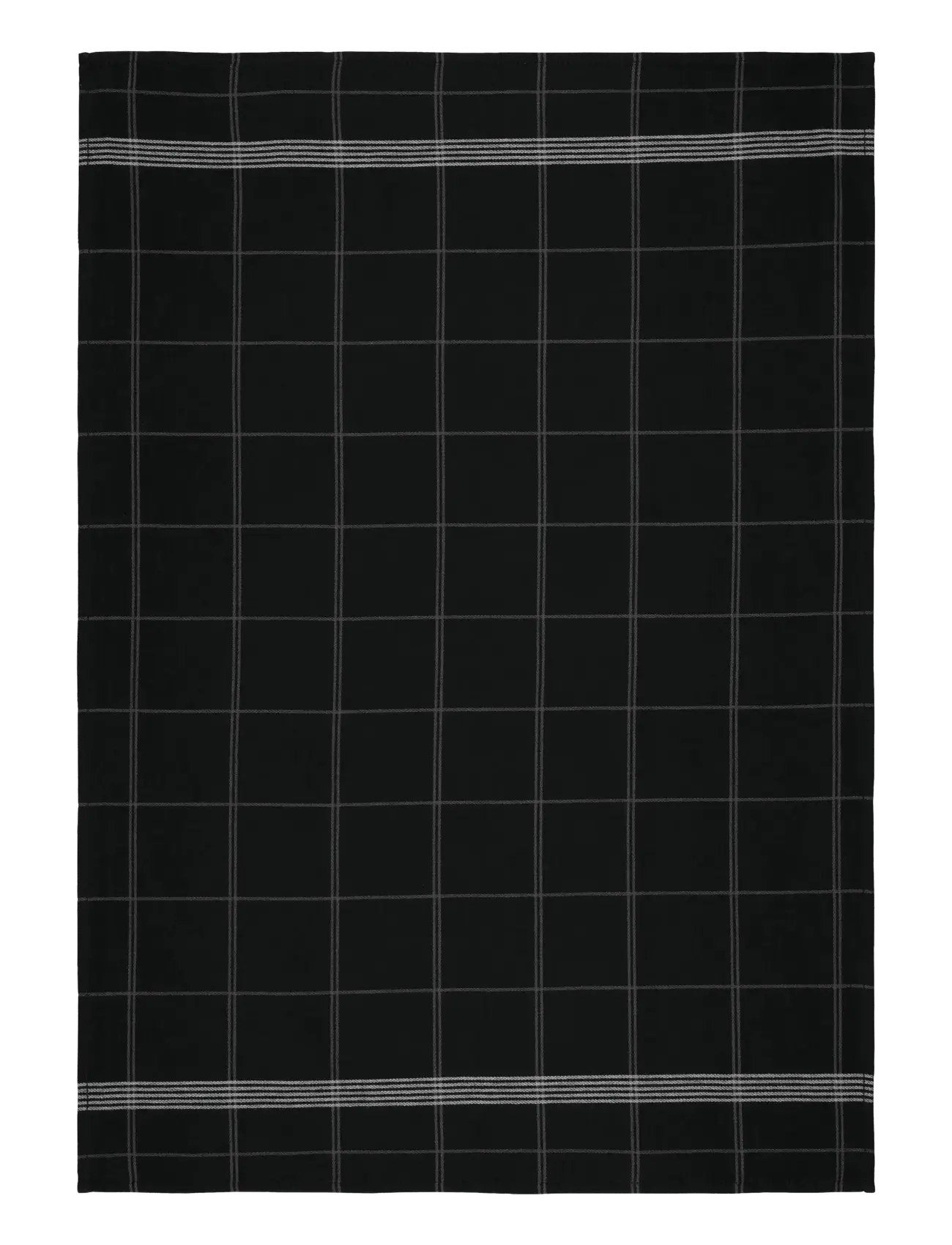 Södahl Viskestykke 50X70 Minimal Black, Kitchen Håndklæde, Sort, Str: 50X70CM