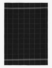 Tea towel 50x70 Minimal Black - BLACK/WHITE
