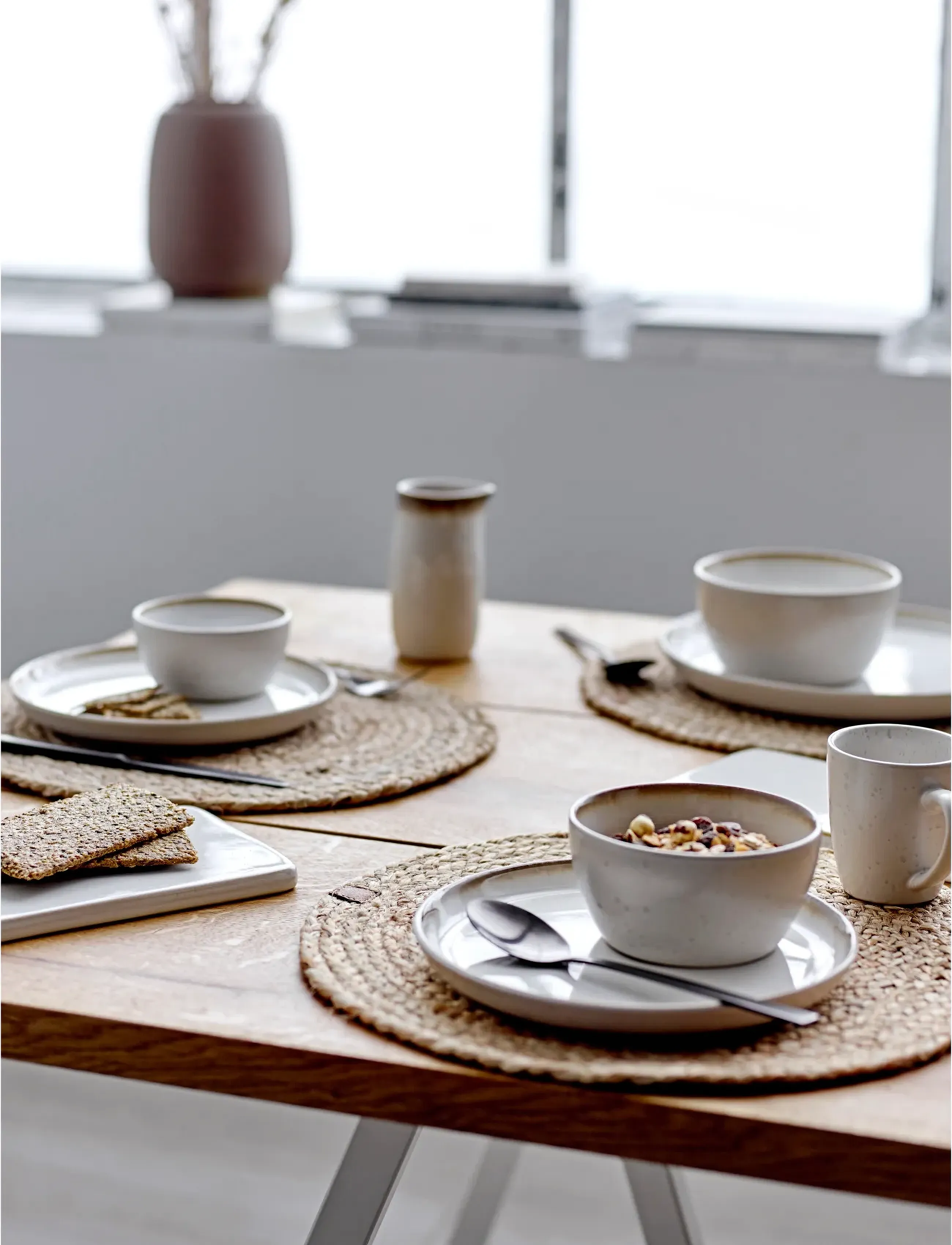 Södahl Dækkeserviet Dia35Cm Its All Natur, Ø 35 cm, Kitchen Textiles - Placemats, Homeware