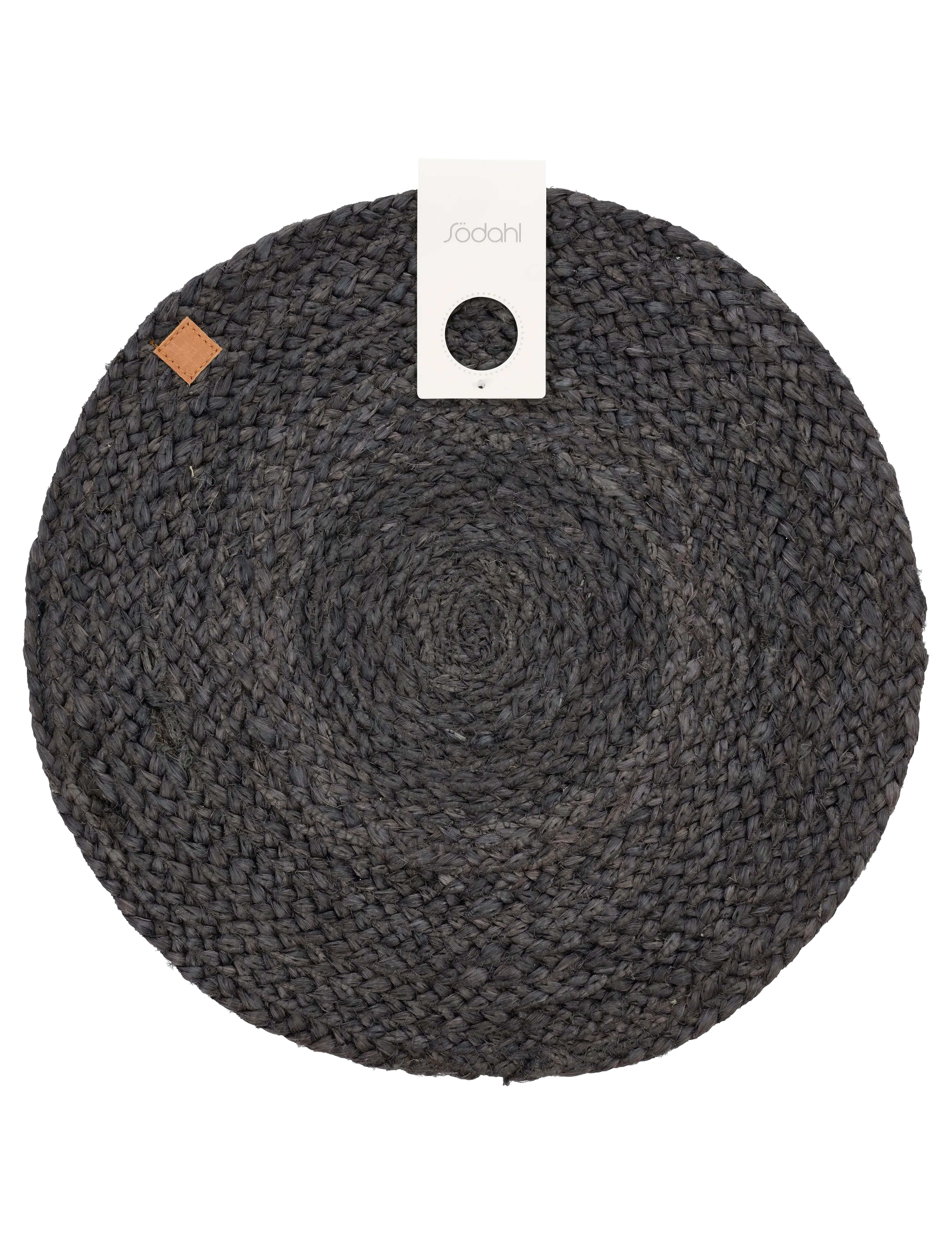Södahl Dækkeserviet Dia35Cm Its All Ash, Ø 35 cm, Kitchen Textiles, Grau - Placemats, Homeware