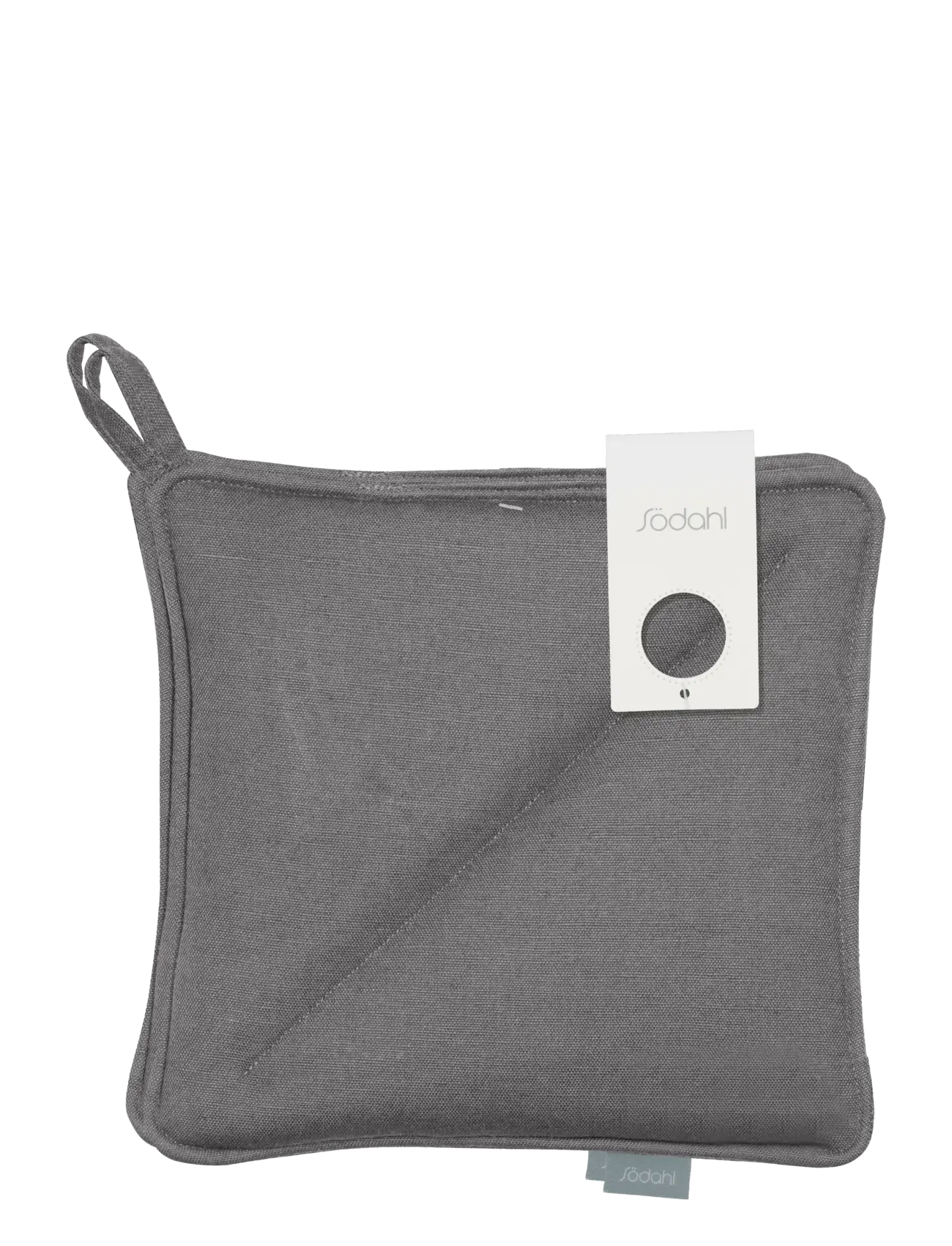 Södahl - Pot holders 20x20 Soft 2 pcs Grey - zemākās cenas - grey - 1