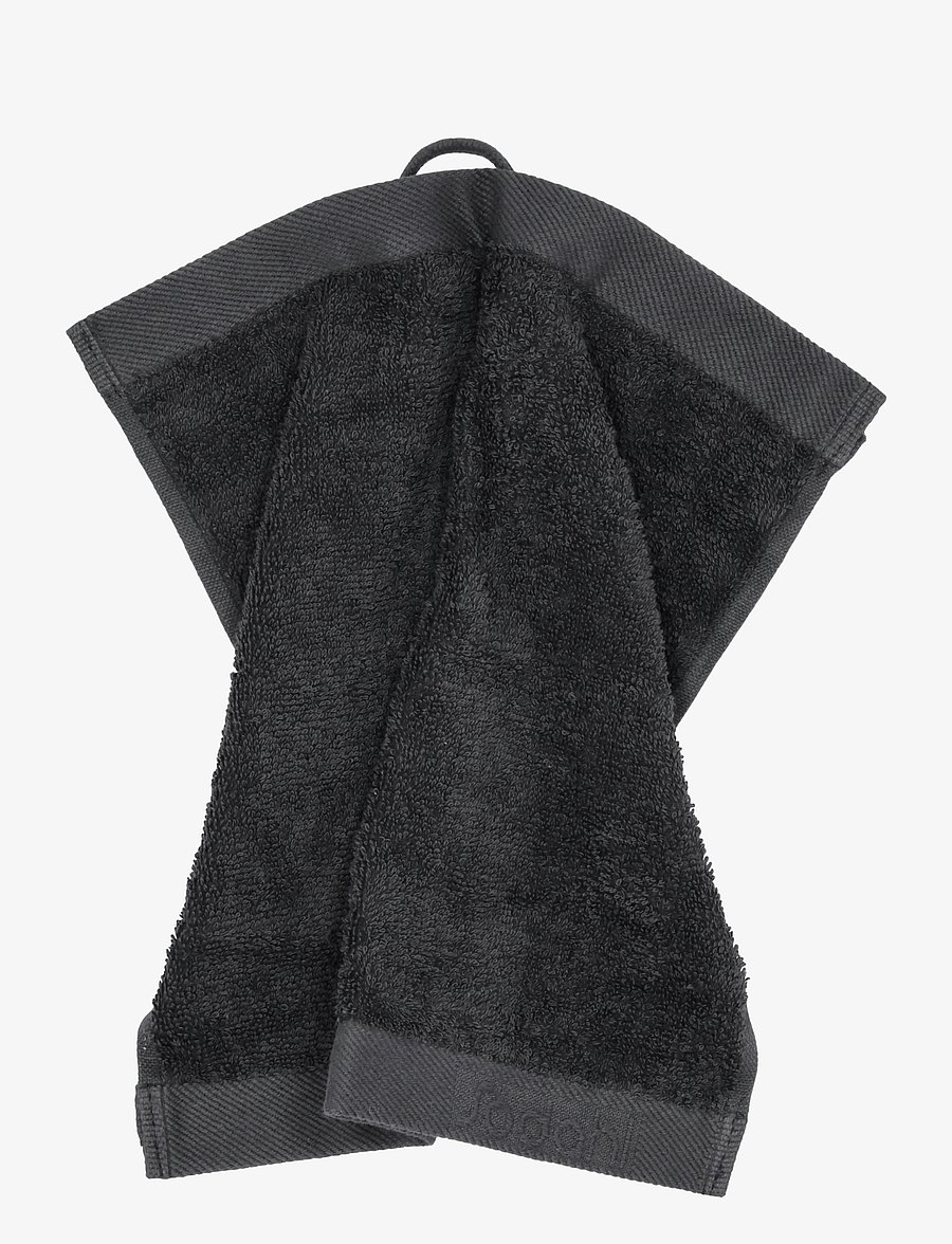 Södahl - Wash cloth Comfort O - gesichtshandtücher - black - 0