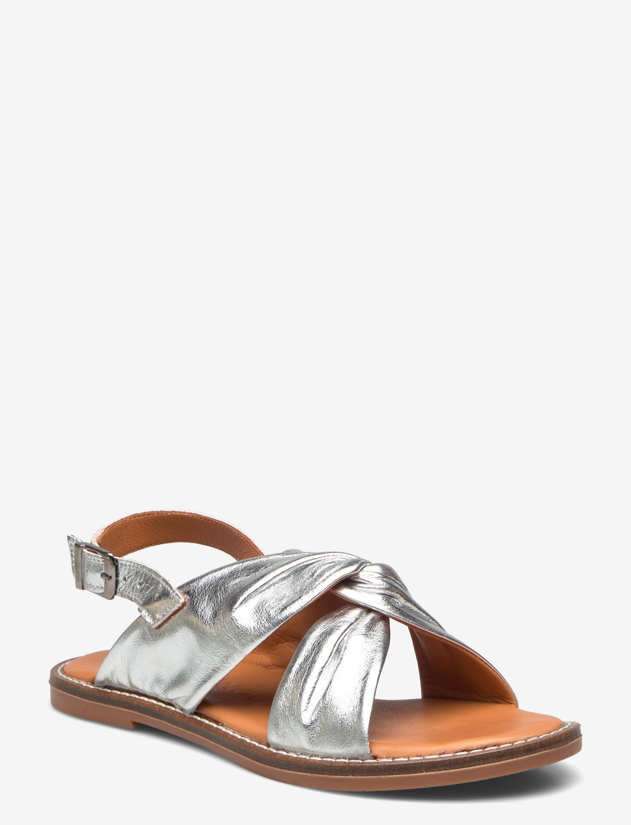 Sofie Schnoor - Sandal - platte sandalen - silver - 0
