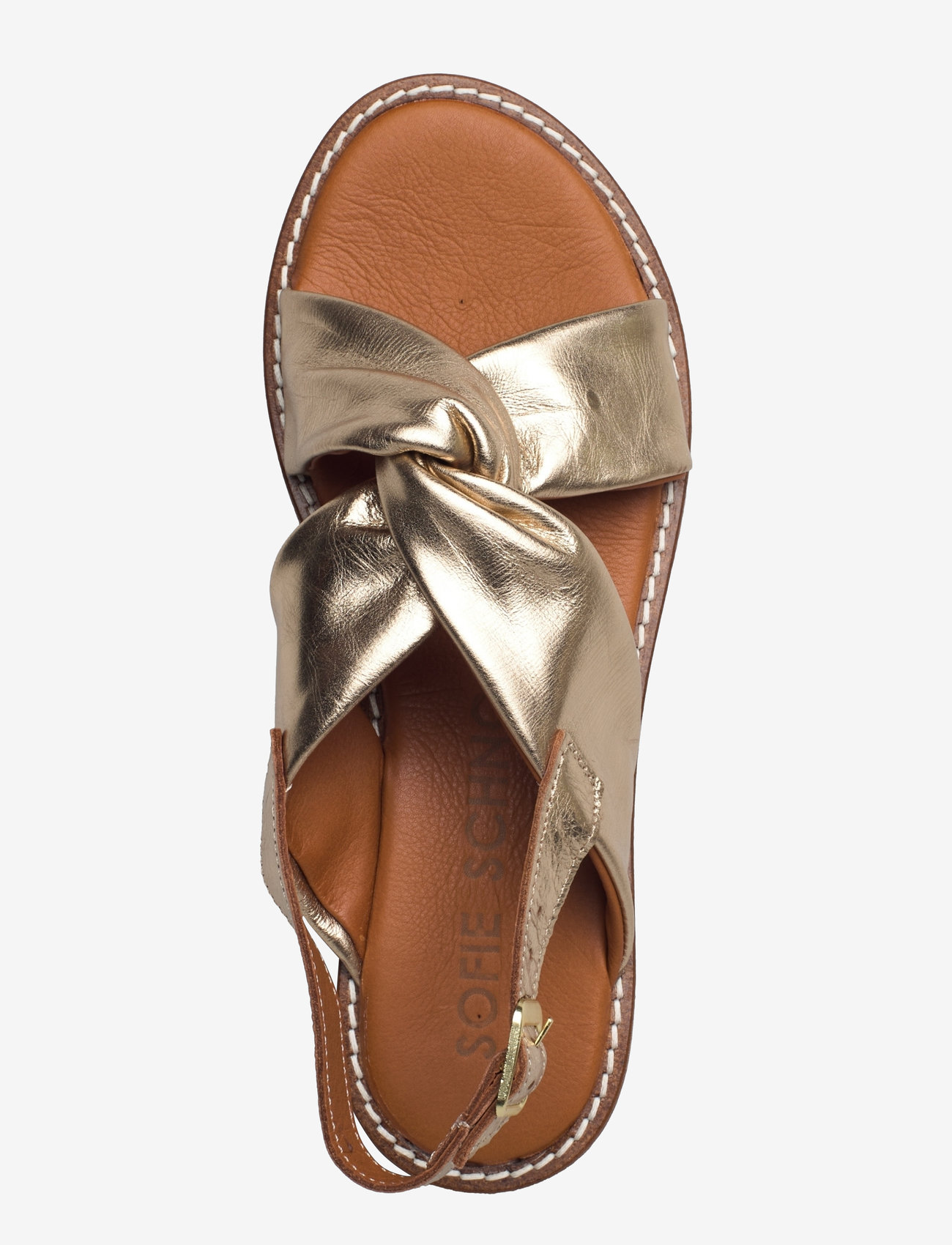 Sofie Schnoor - SisiSW Sandal - flade sandaler - gold - 3