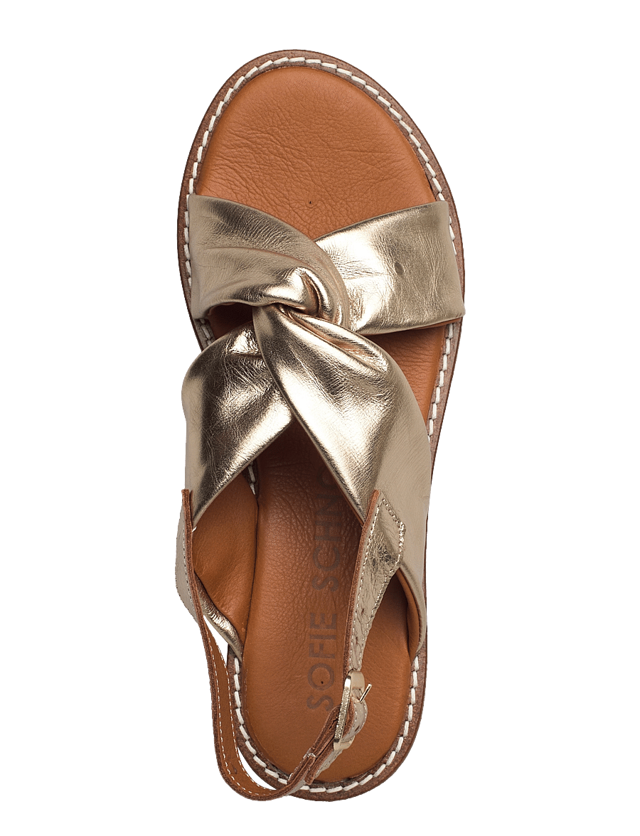 Sofie Schnoor - SisiSW Sandal - matalat sandaalit - gold - 3