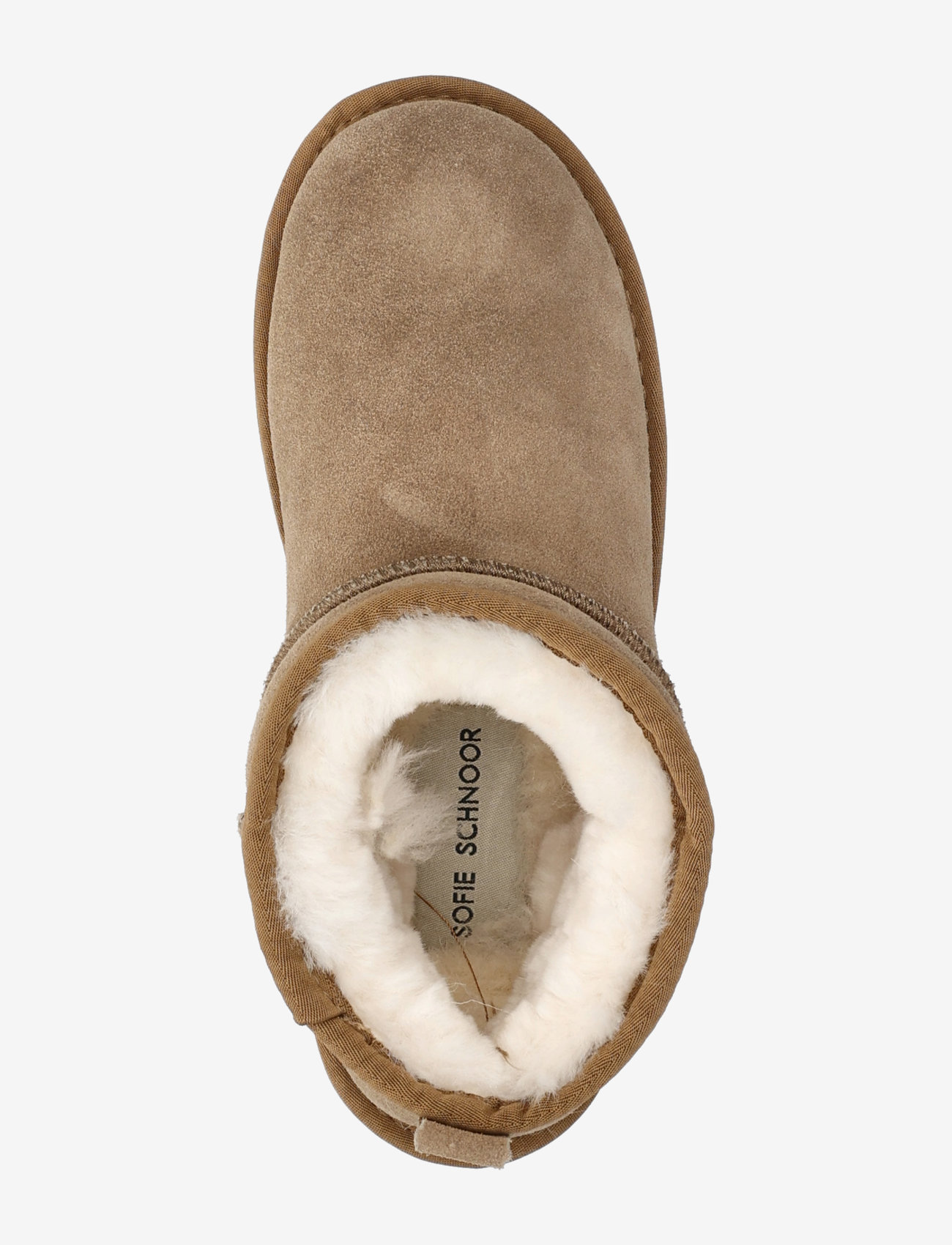 Sofie Schnoor - Teddy Boot low  - teddyfell boots - dark sand - 3