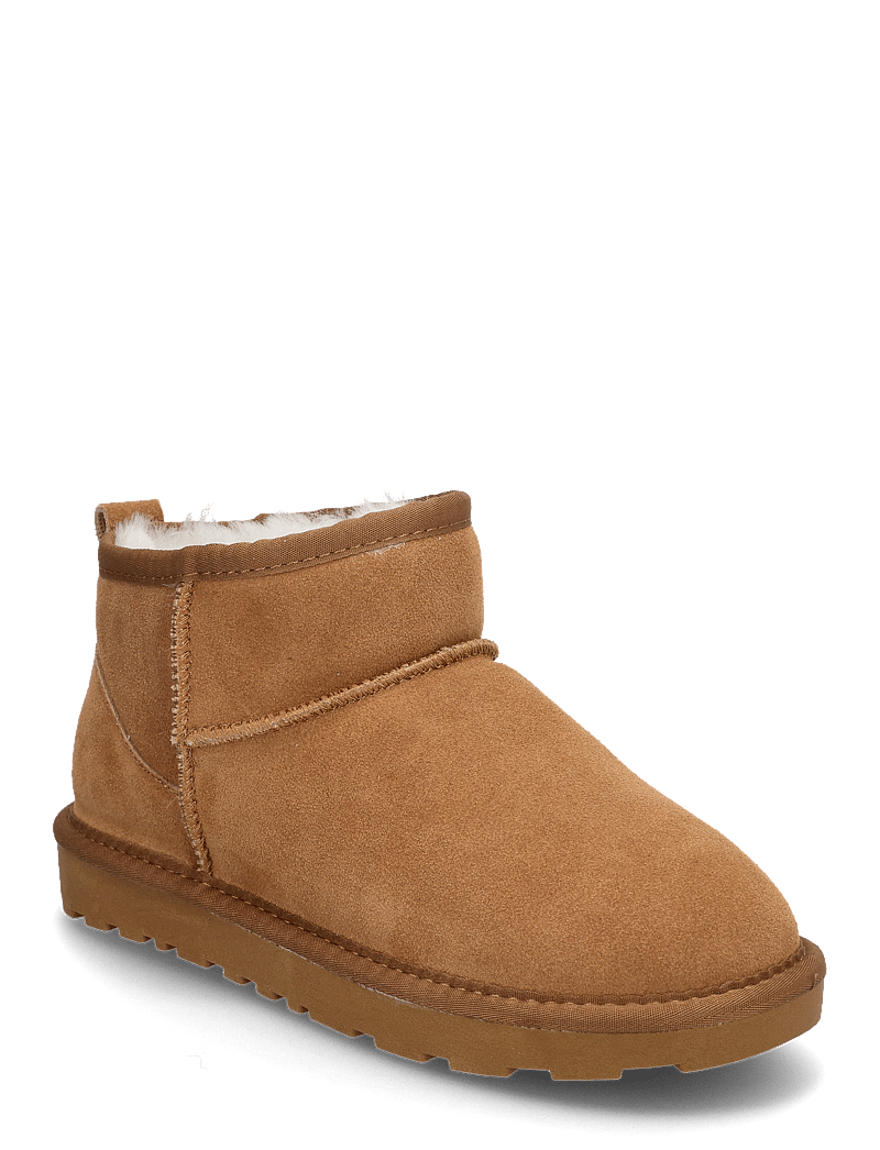 Sofie Schnoor - Boot low Boozt - teddyfell boots - tan - 0