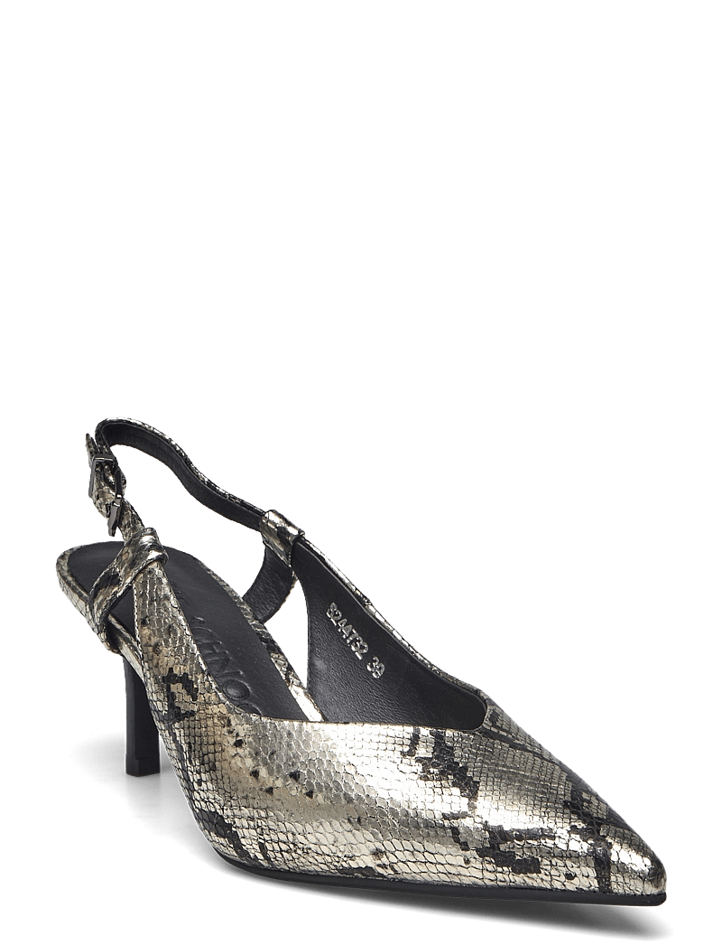 Sofie Schnoor - RUBYSW SHOE - kontsaga slingback-kingad - gold snake - 0