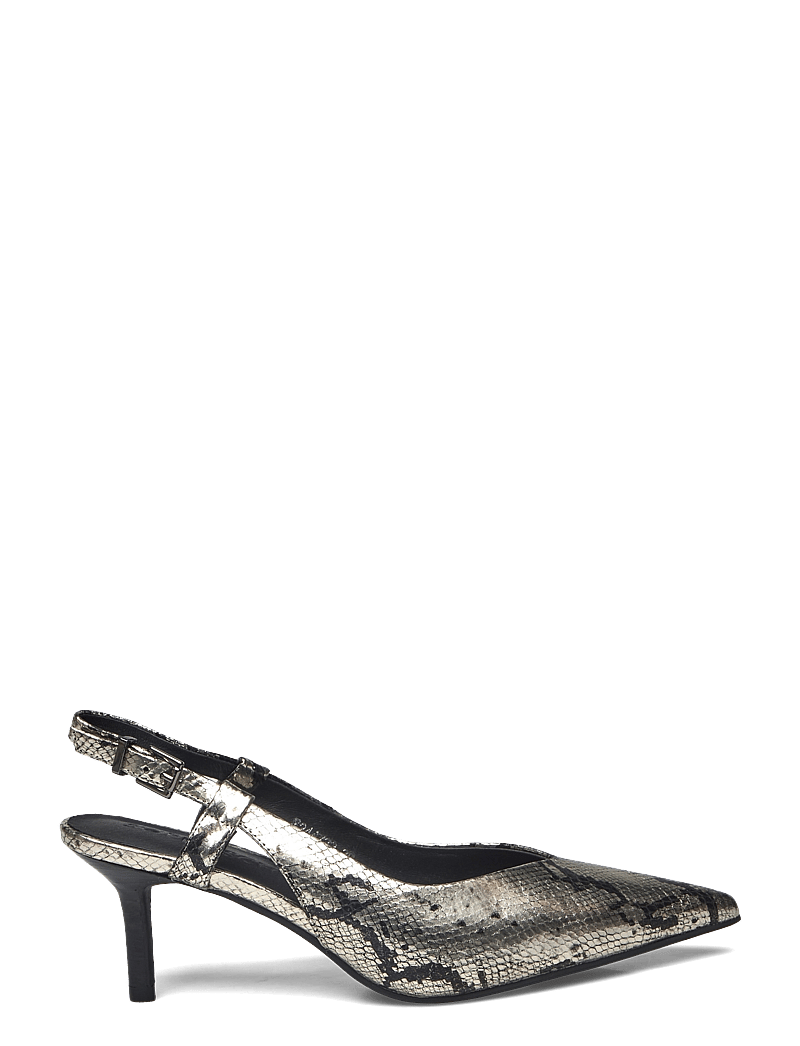 Sofie Schnoor - RUBYSW SHOE - kontsaga slingback-kingad - gold snake - 1