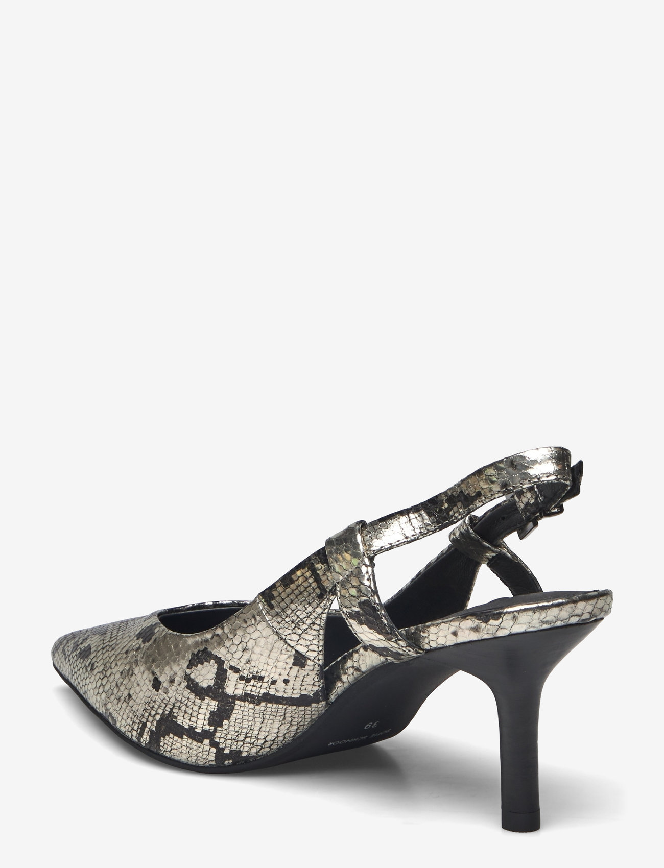 Sofie Schnoor - RUBYSW SHOE - kontsaga slingback-kingad - gold snake - 2