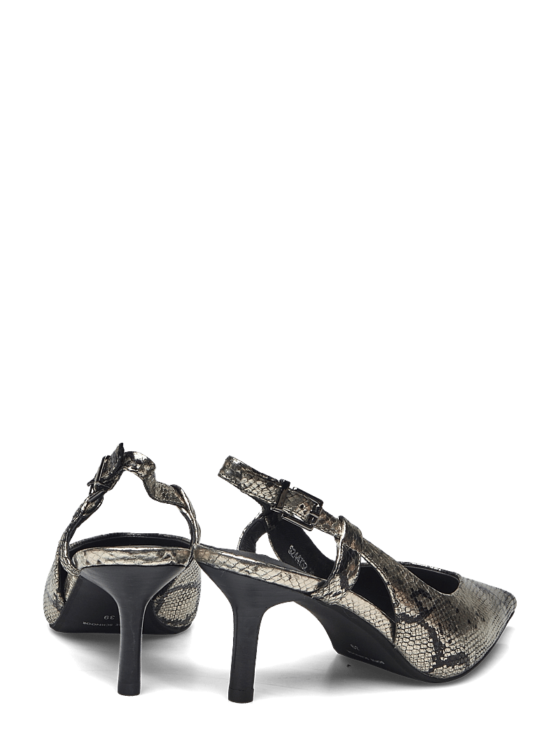 Sofie Schnoor - RUBYSW SHOE - kontsaga slingback-kingad - gold snake - 4