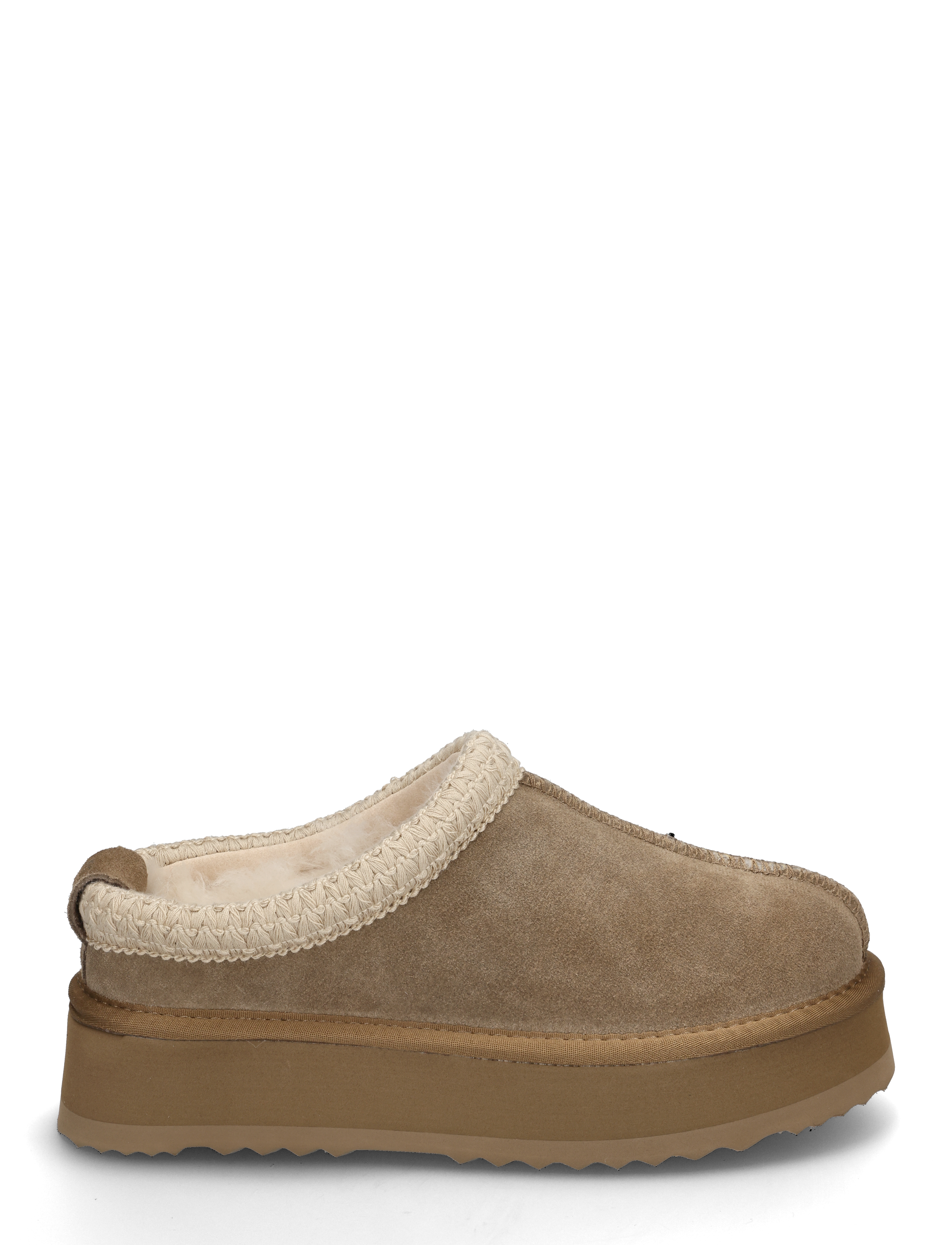 Sofie Schnoor - Slip in high  with tape  - mules plates - dark sand - 1