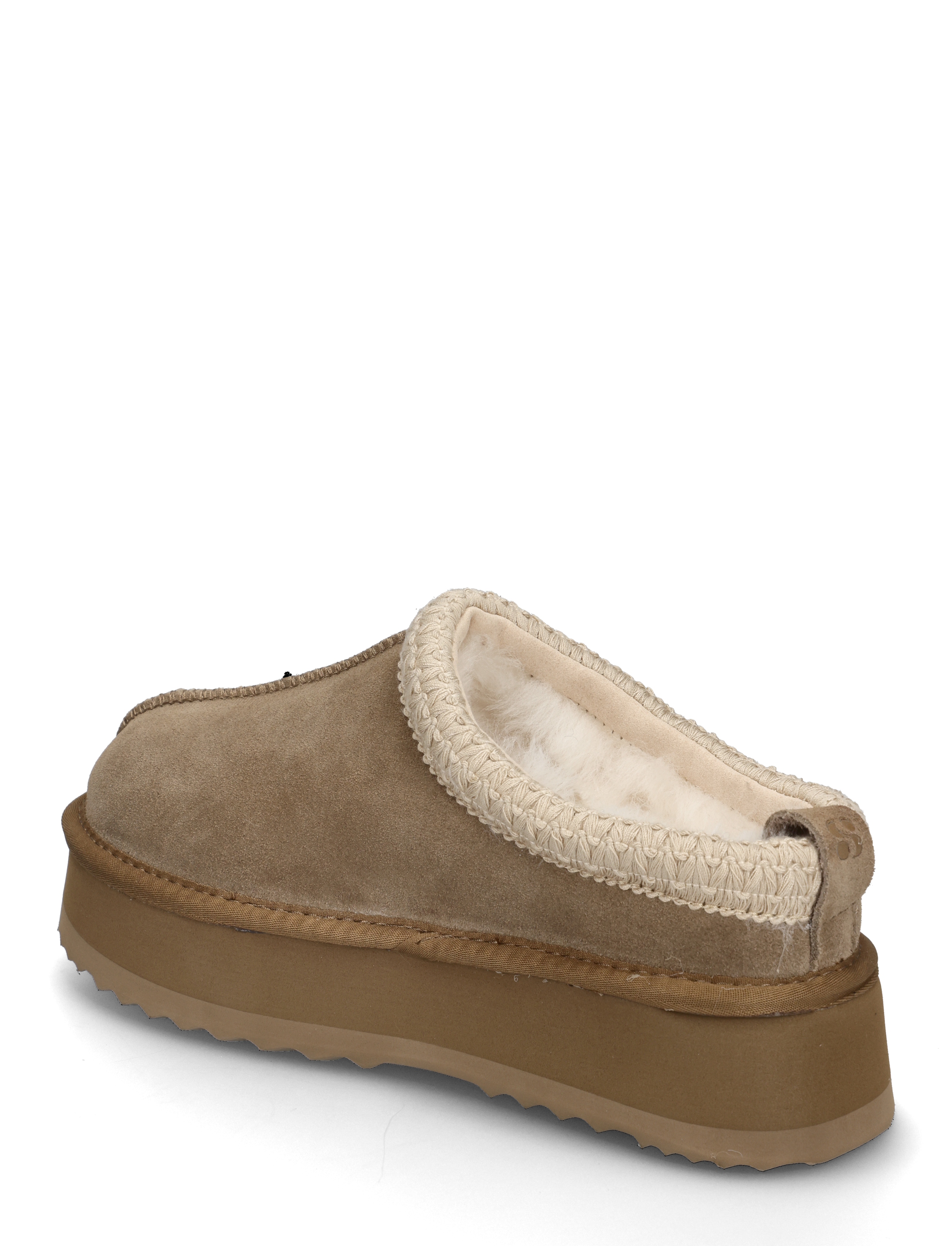 Sofie Schnoor - Slip in high  with tape  - mules plates - dark sand - 2