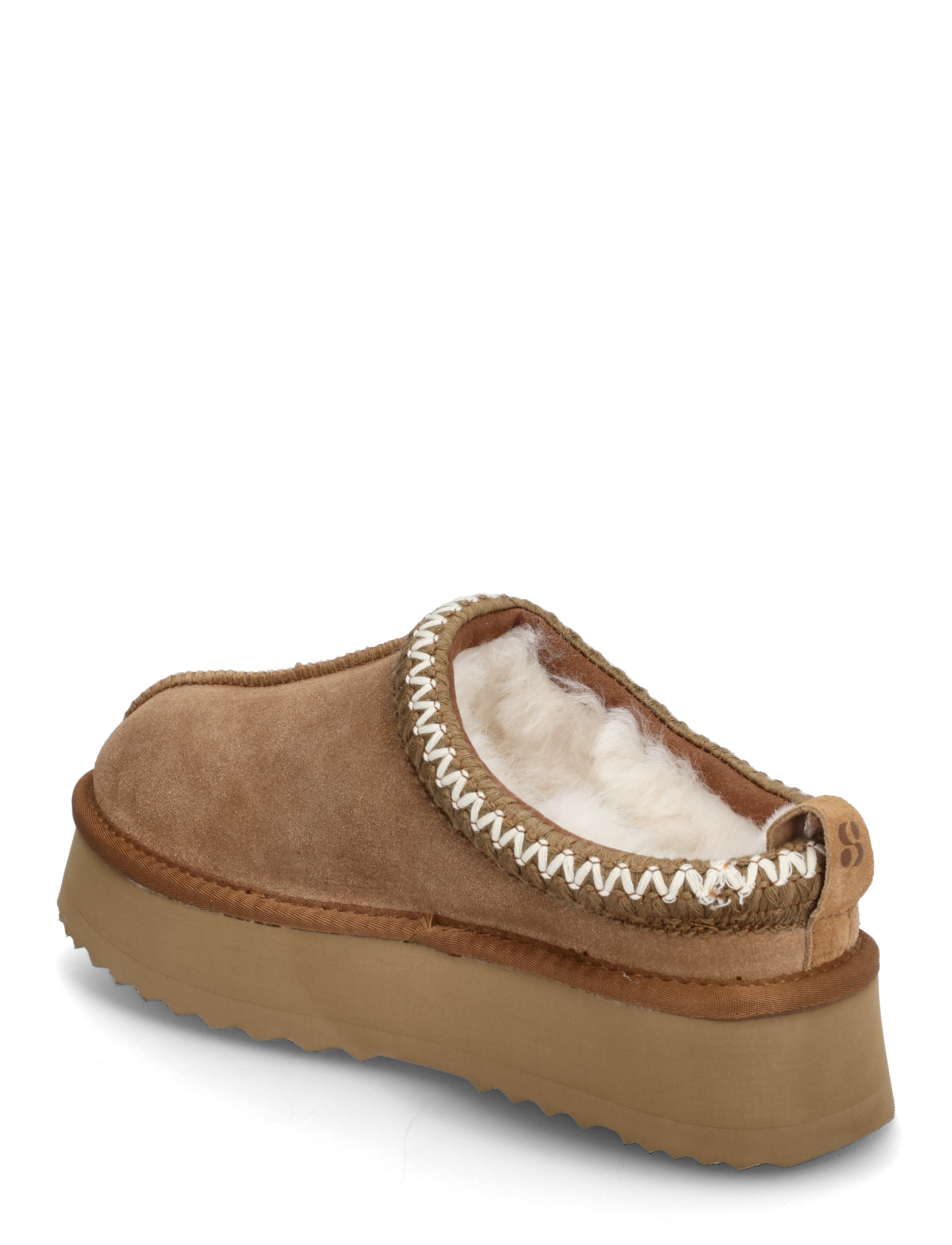 Sofie Schnoor - Slip in high  with tape  - flade mules - tan - 2