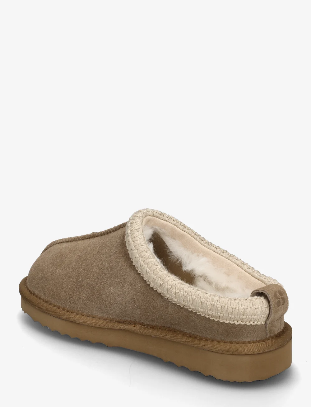 Sofie Schnoor - Slip in low w. tape boozt - teddyfell boots - dark sand - 2