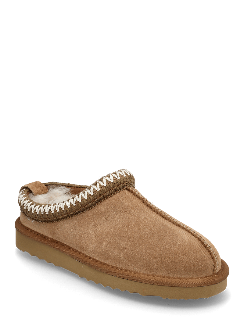 Sofie Schnoor - Slip in low w. tape boozt - teddy boots - tan - 0