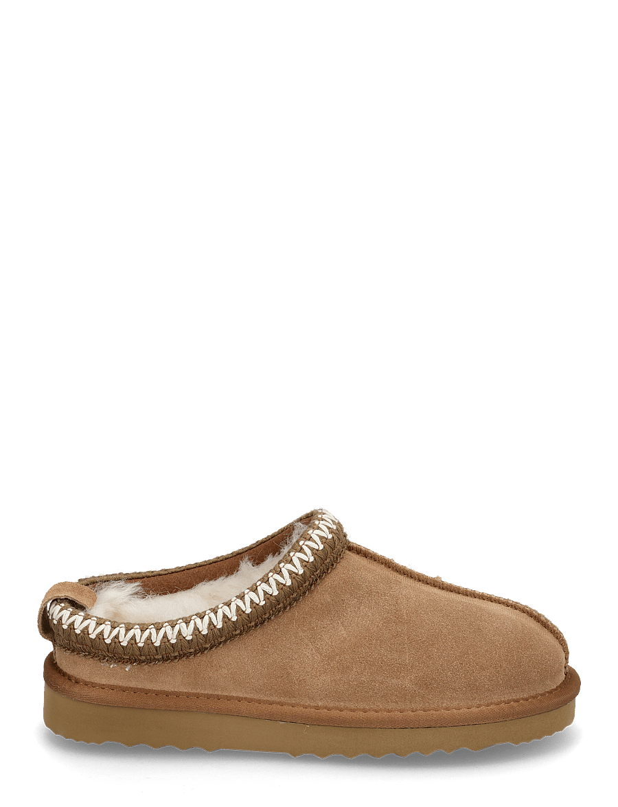 Sofie Schnoor - Slip in low w. tape boozt - teddy-stiefel - tan - 1