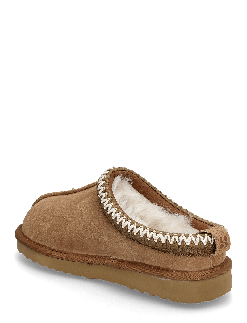 Sofie Schnoor - Slip in low w. tape boozt - teddy boots - tan - 2