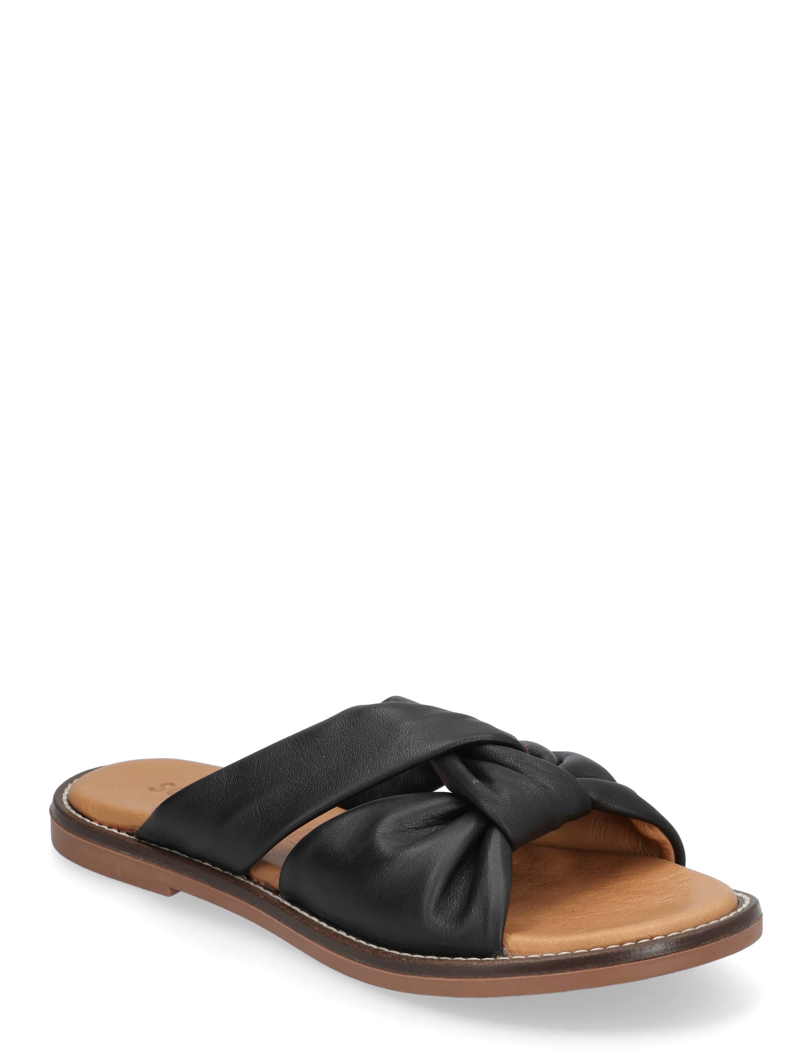 Sofie Schnoor Rosesw Sandal, 38, Black, Sandaler > Flade Sandals, Dame