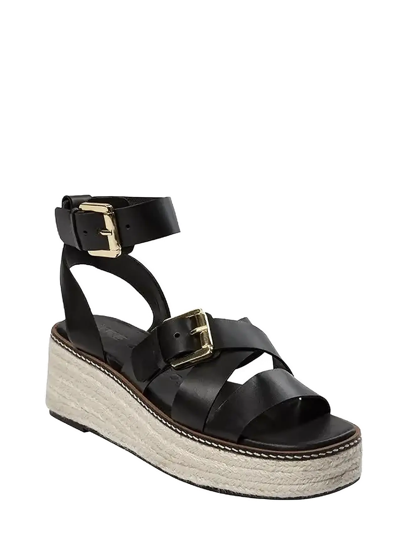 Sofie Schnoor Irinasw Sandal, 39, Black, Sandals > Platform Sandals, Dame