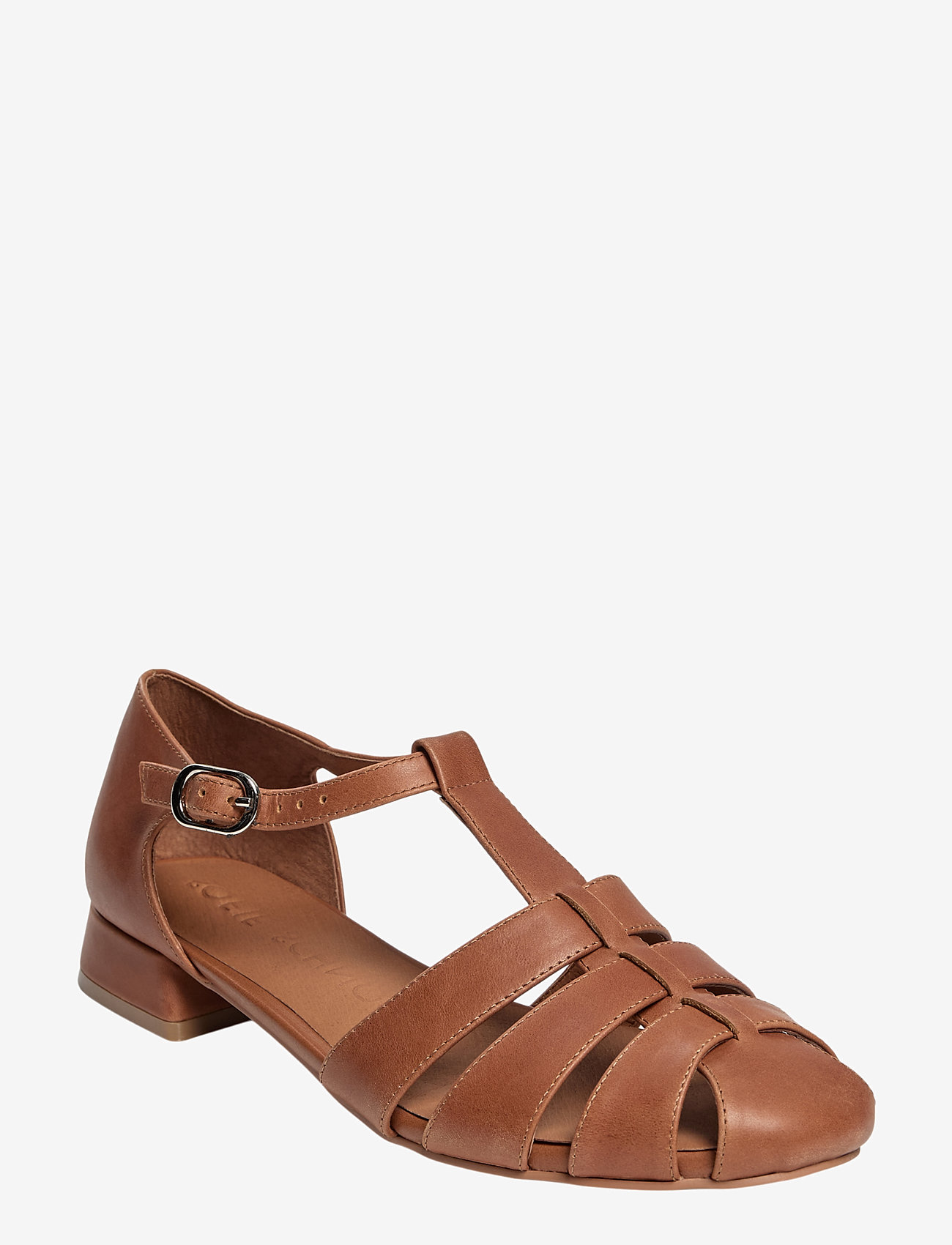 Sofie Schnoor - THERESASW SANDAL - flade sandaler - cognac - 1