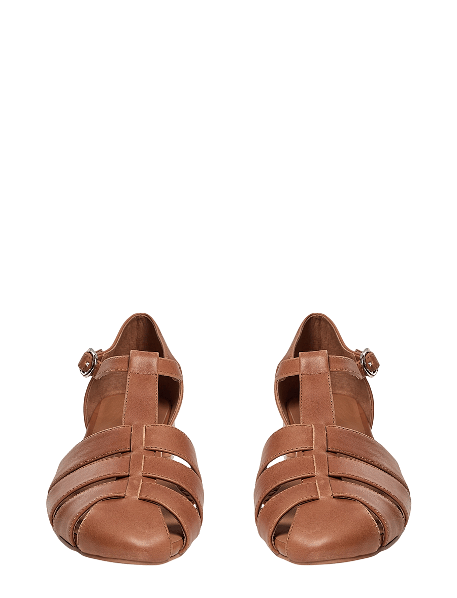 Sofie Schnoor - THERESASW SANDAL - flache sandalen - cognac - 2
